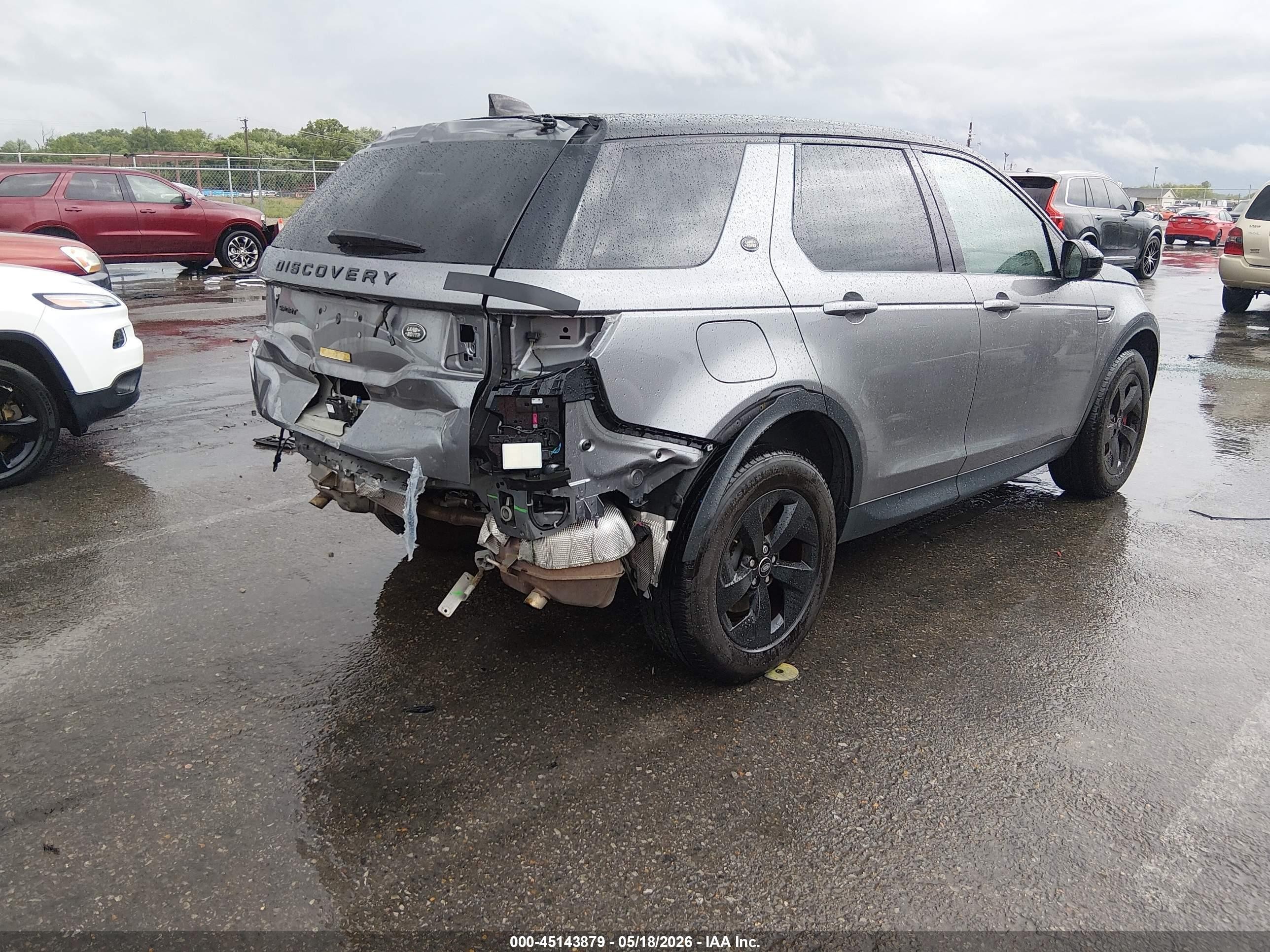 2023 Land Rover Discovery Sport S Gray vin: SALCJ2FX1PH324329