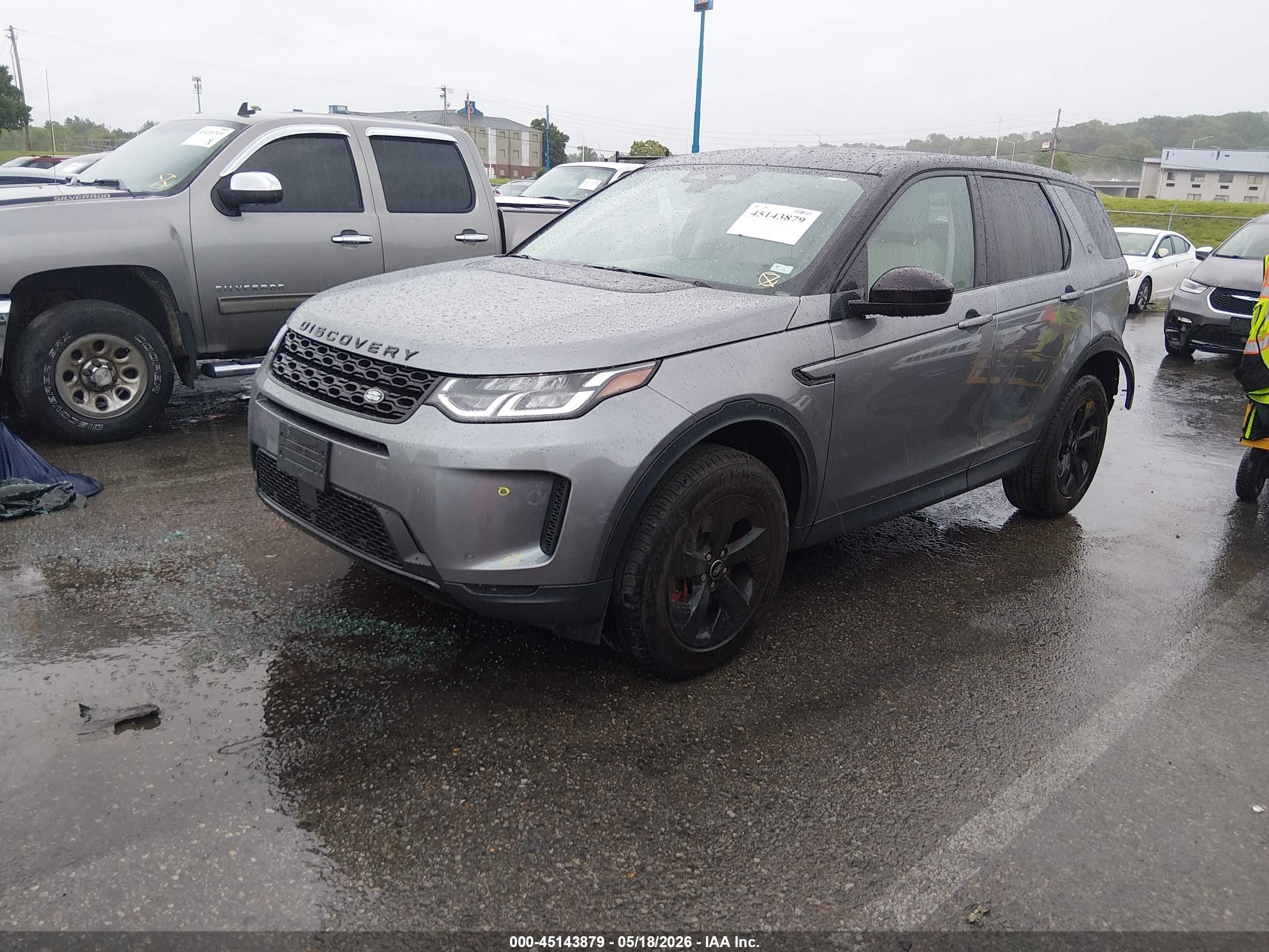 2023 Land Rover Discovery Sport S Gray vin: SALCJ2FX1PH324329