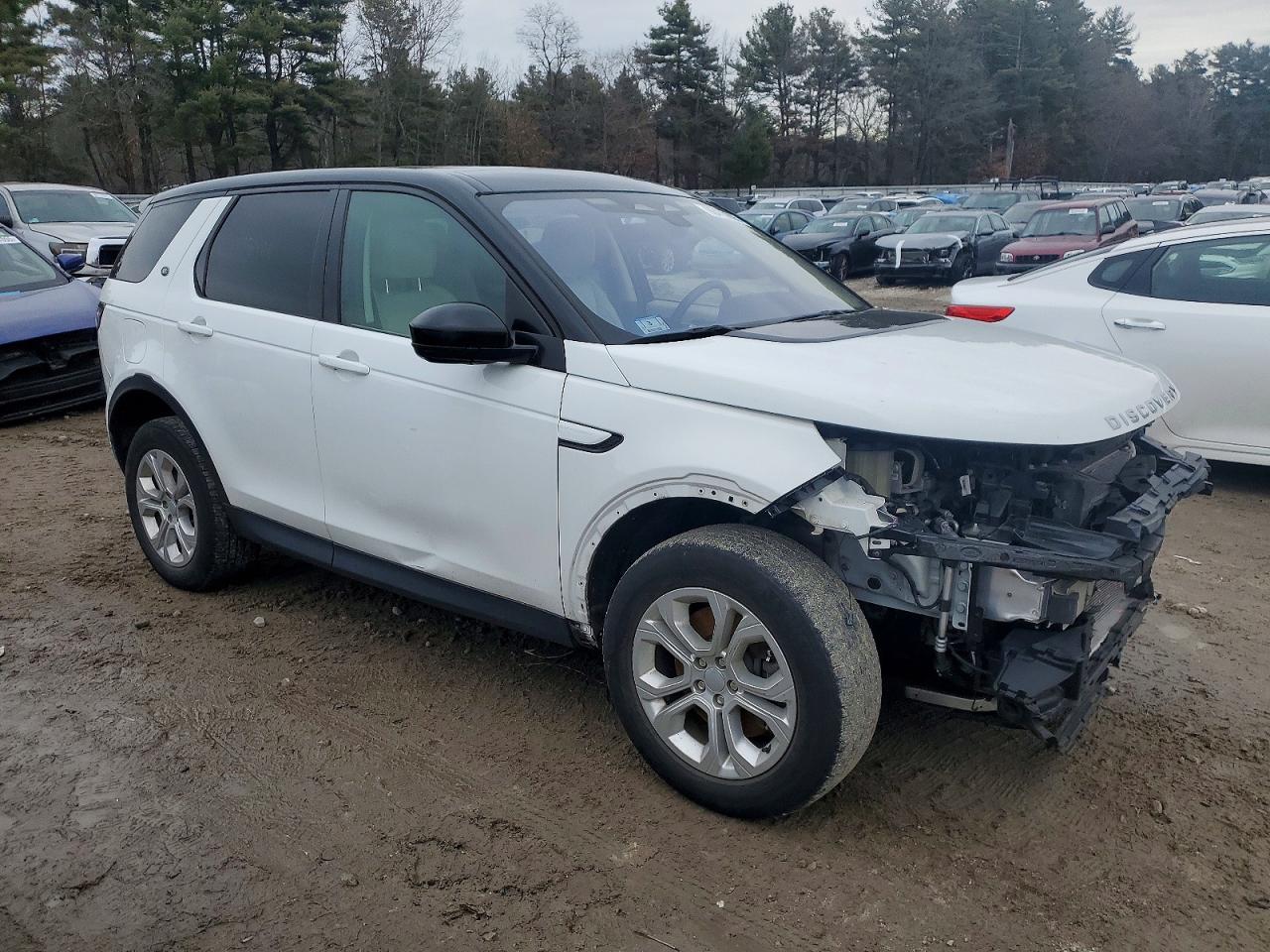 2021 Land Rover Discovery Sport S White vin: SALCJ2FX4MH901141
