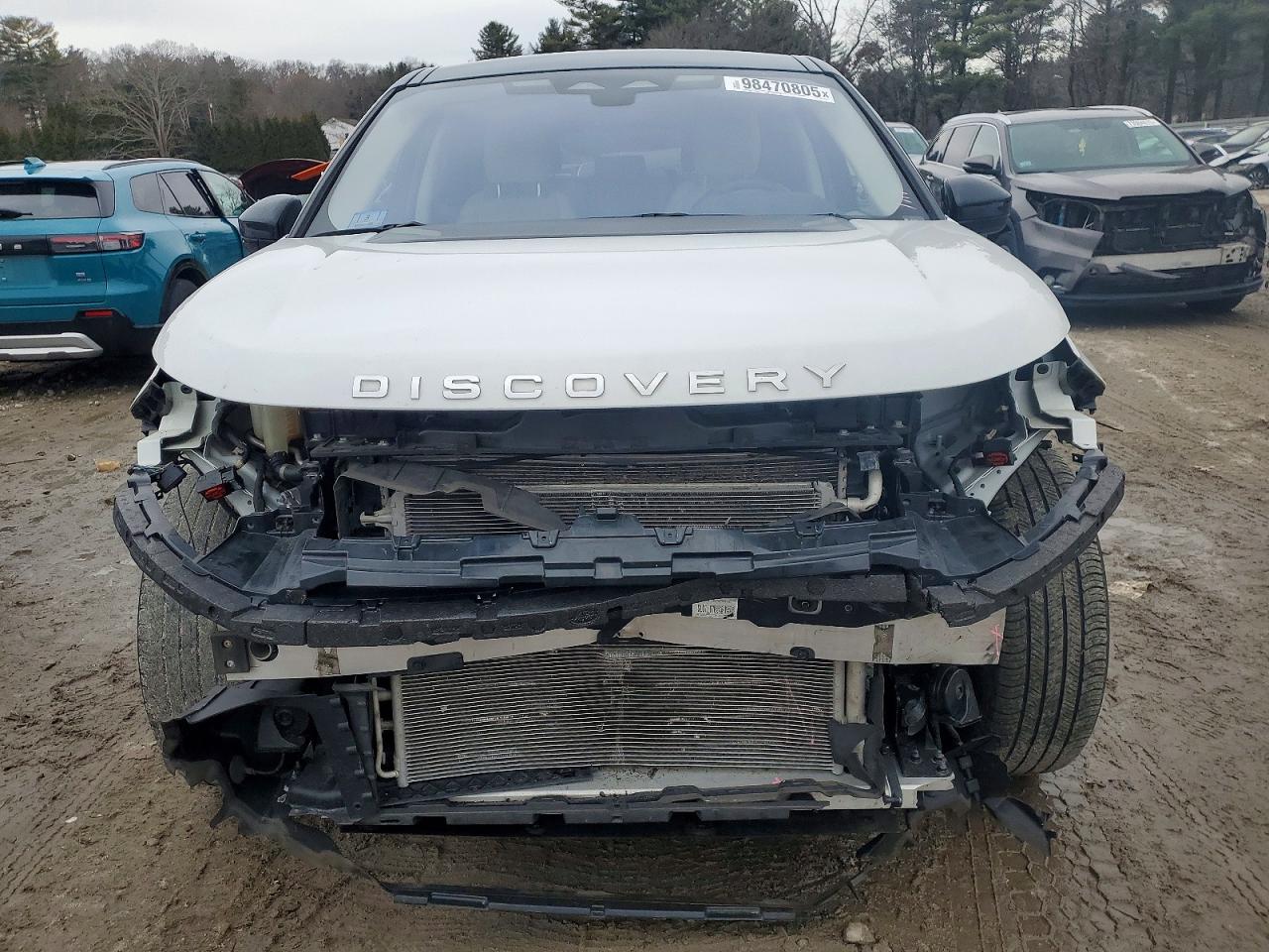 2021 Land Rover Discovery Sport S White vin: SALCJ2FX4MH901141