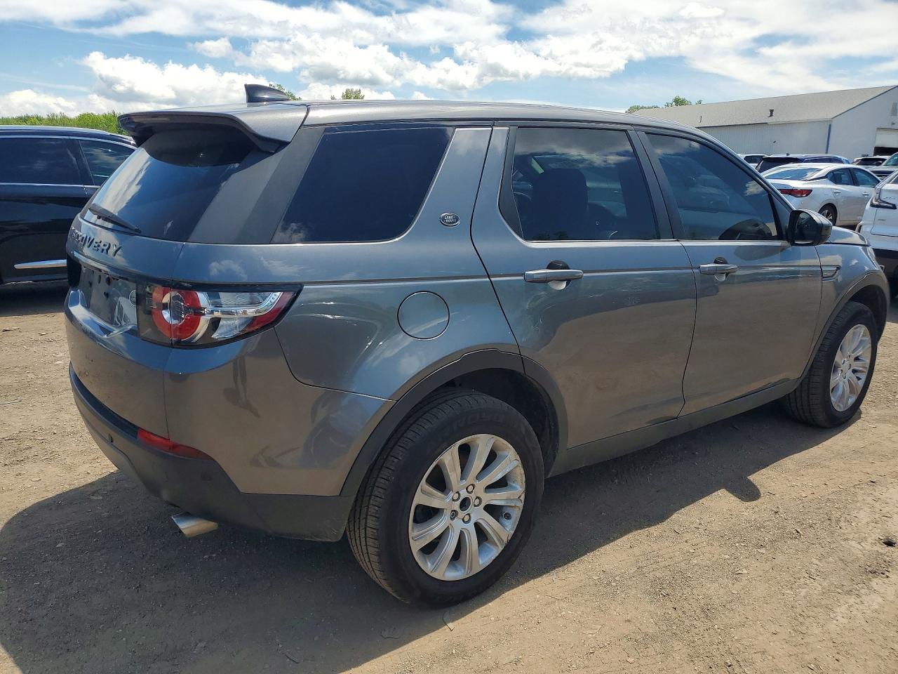 2017 Land Rover Discovery Sport Se Gray vin: SALCP2BG0HH652251