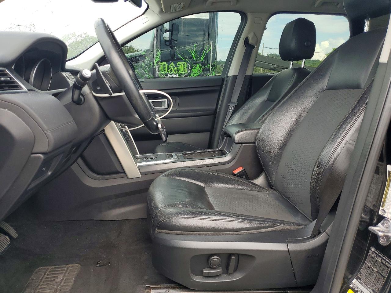 2017 Land Rover Discovery Sport Se Black vin: SALCP2BG0HH662343
