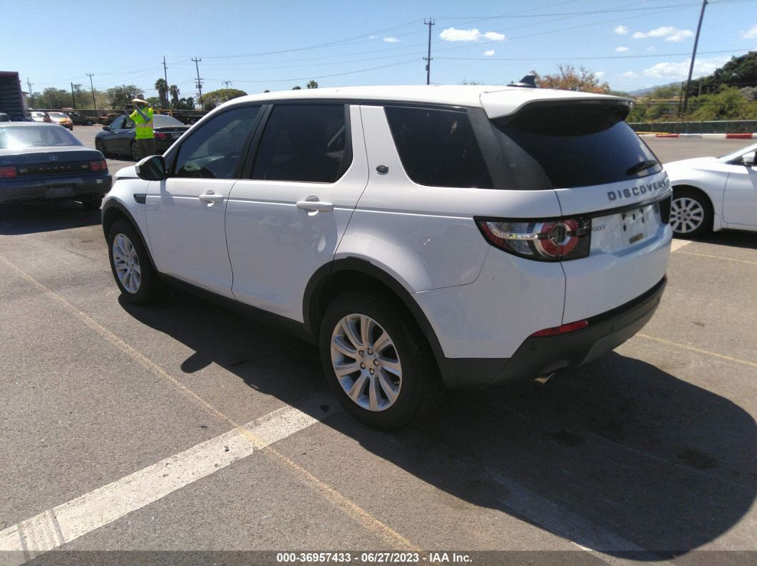 2016 Land Rover Discovery Sport Se Белый vin: SALCP2BG1GH623503