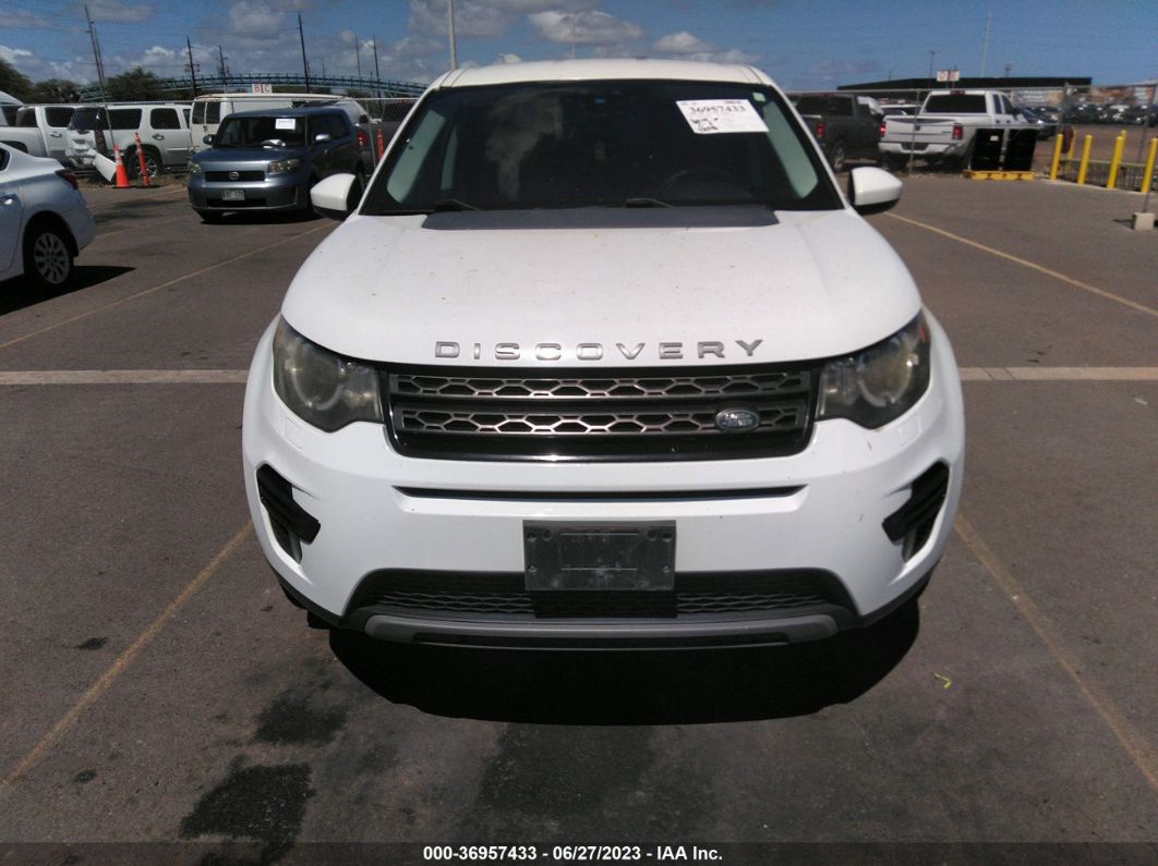 2016 Land Rover Discovery Sport Se Белый vin: SALCP2BG1GH623503