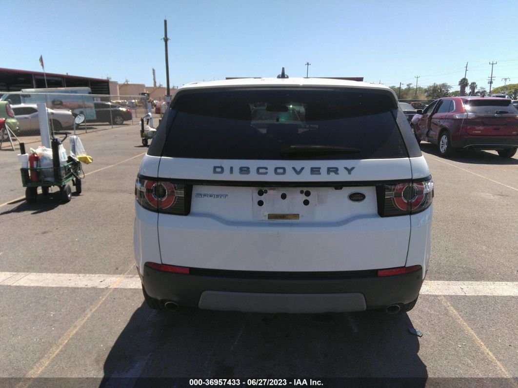 2016 Land Rover Discovery Sport Se Белый vin: SALCP2BG1GH623503