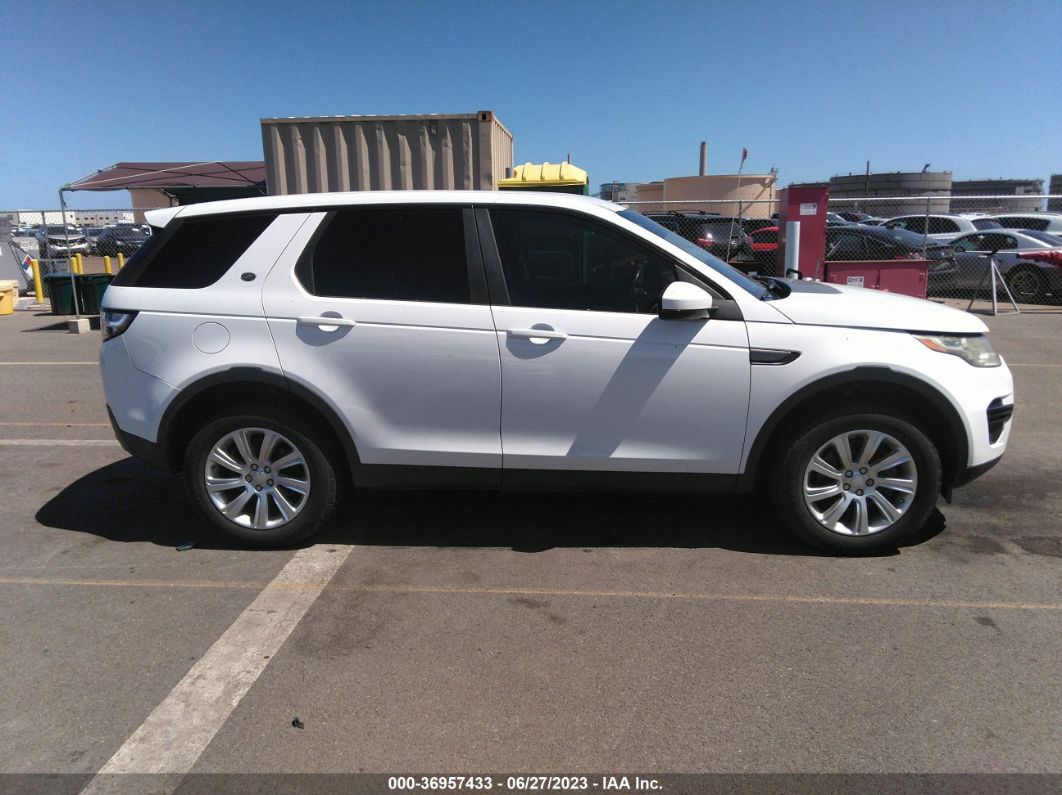 2016 Land Rover Discovery Sport Se Белый vin: SALCP2BG1GH623503