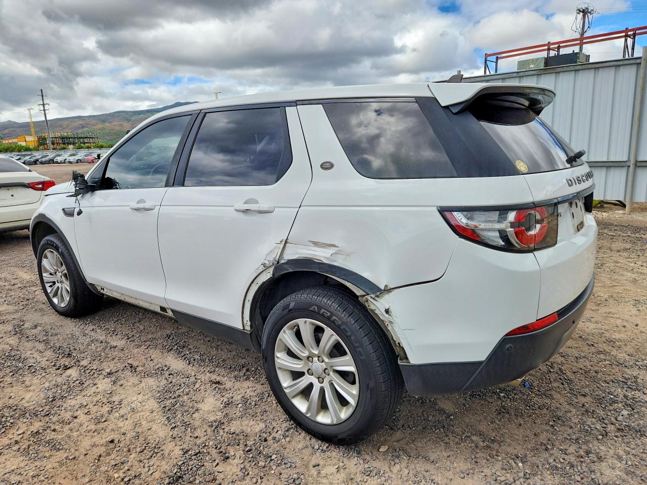 2016 Land Rover Discovery Sport Se White vin: SALCP2BG1GH623503