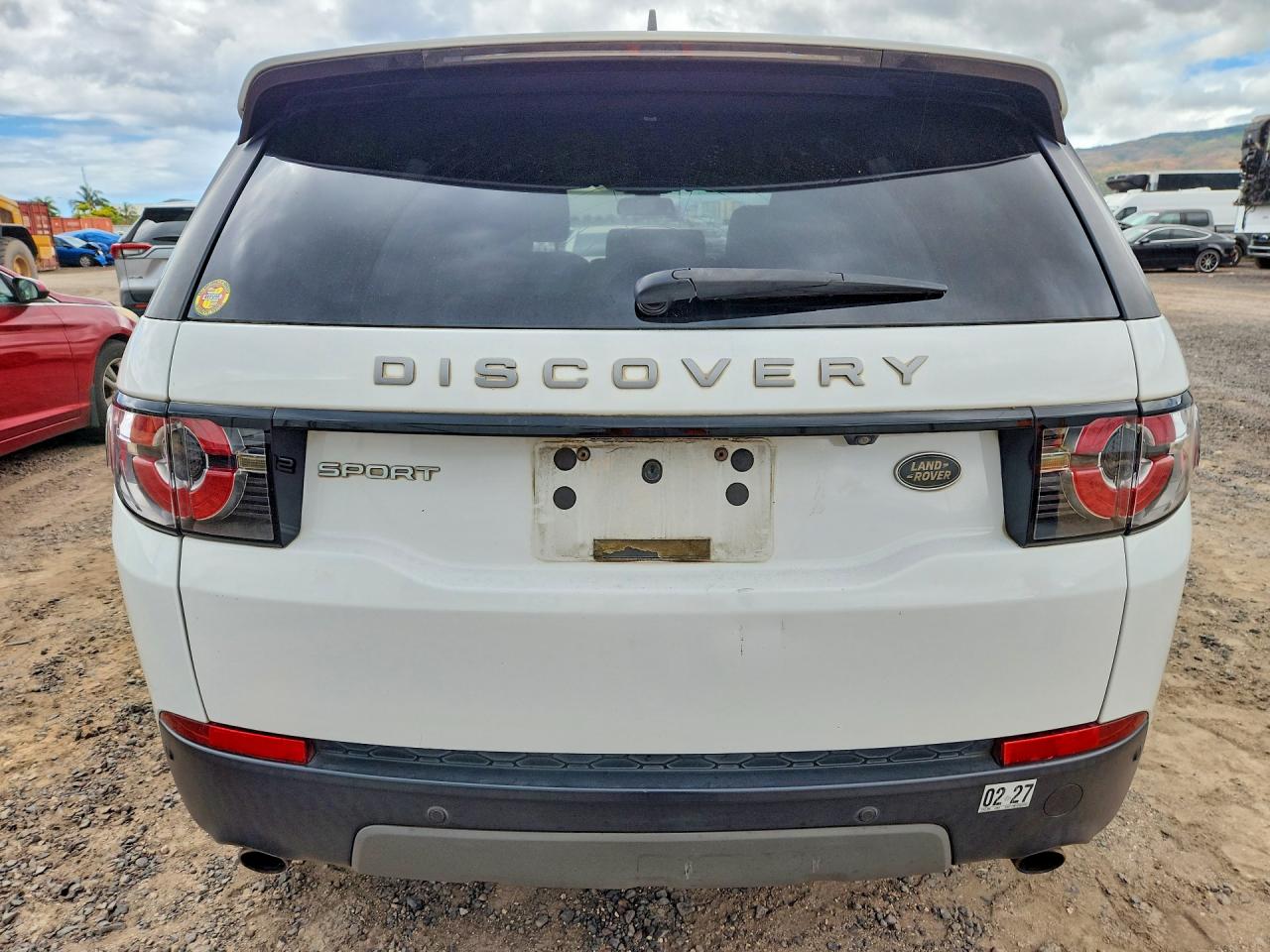 2016 Land Rover Discovery Sport Se White vin: SALCP2BG1GH623503