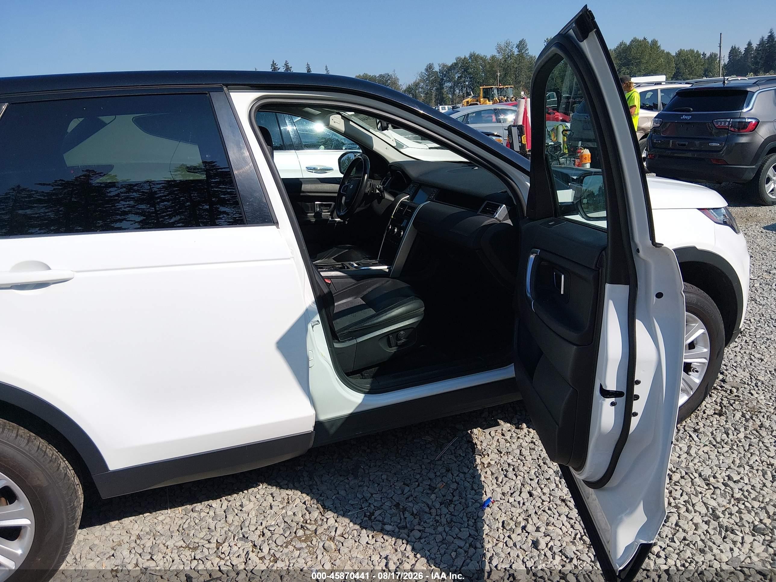 2017 Land Rover Discovery Sport Se Белый vin: SALCP2BGXHH714013
