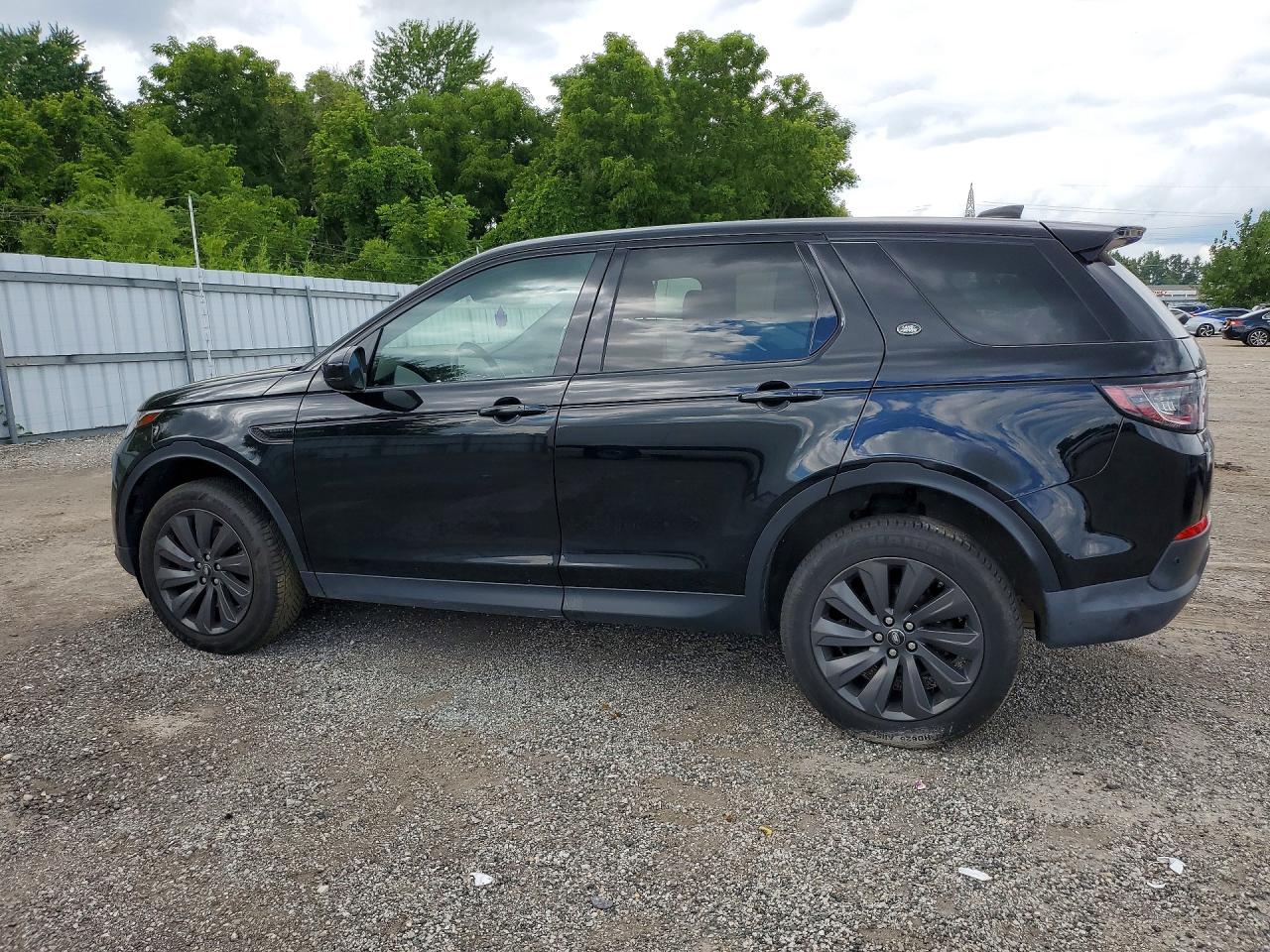 2020 Land Rover Discovery Sport Se Black vin: SALCP2FX2LH843589