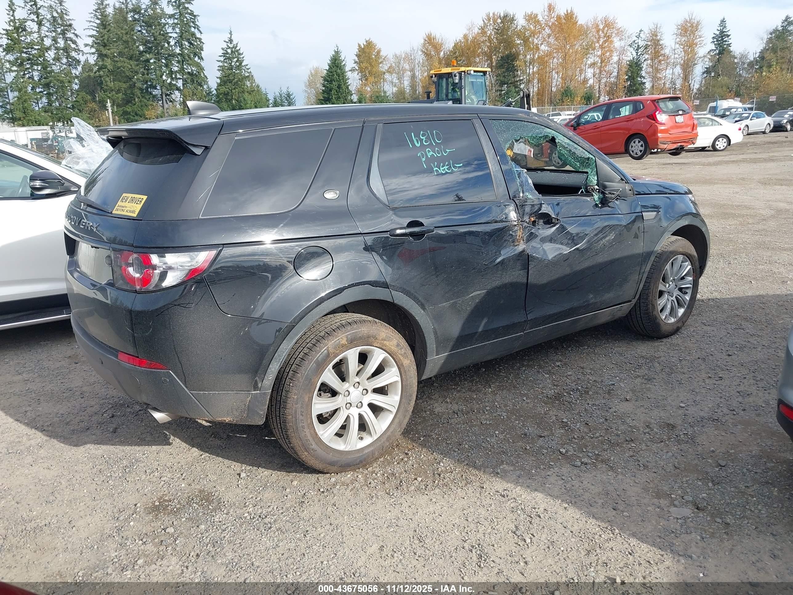 2018 Land Rover Discovery Sport Se Black vin: SALCP2RX2JH739421