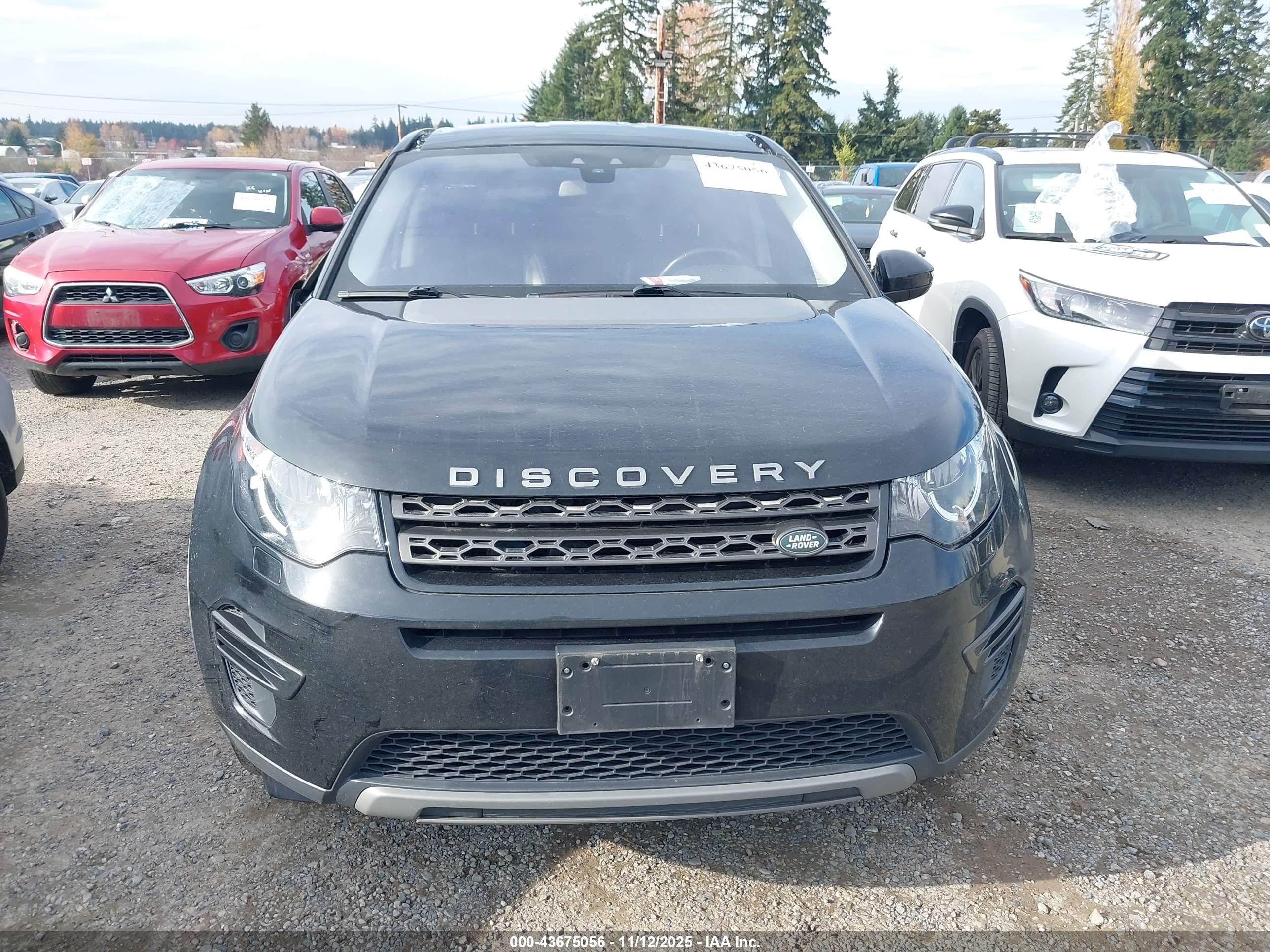2018 Land Rover Discovery Sport Se Black vin: SALCP2RX2JH739421