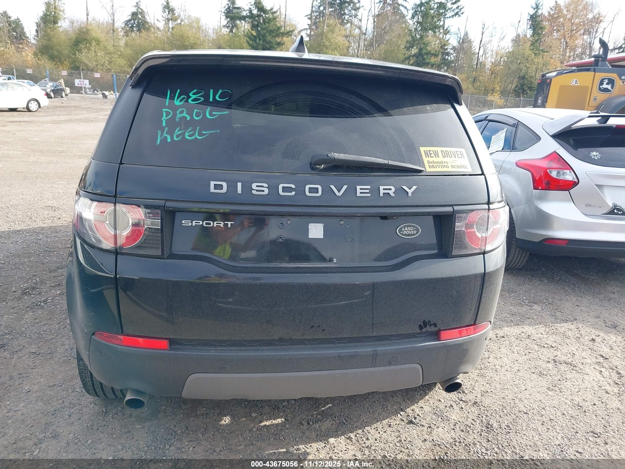 2018 Land Rover Discovery Sport Se Black vin: SALCP2RX2JH739421