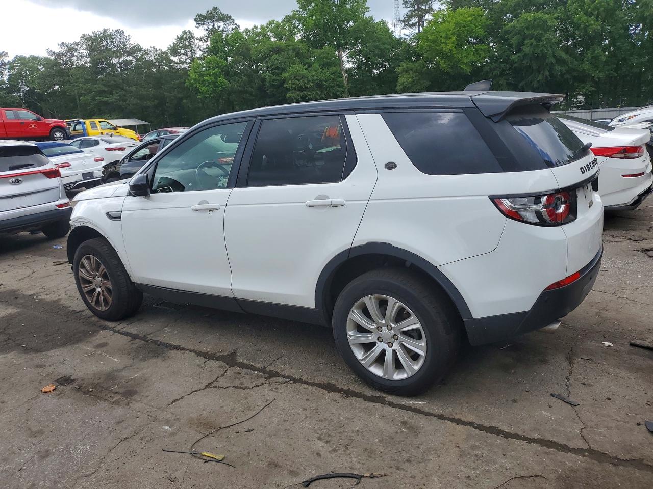 2018 Land Rover Discovery Sport Se White vin: SALCP2RX4JH767771