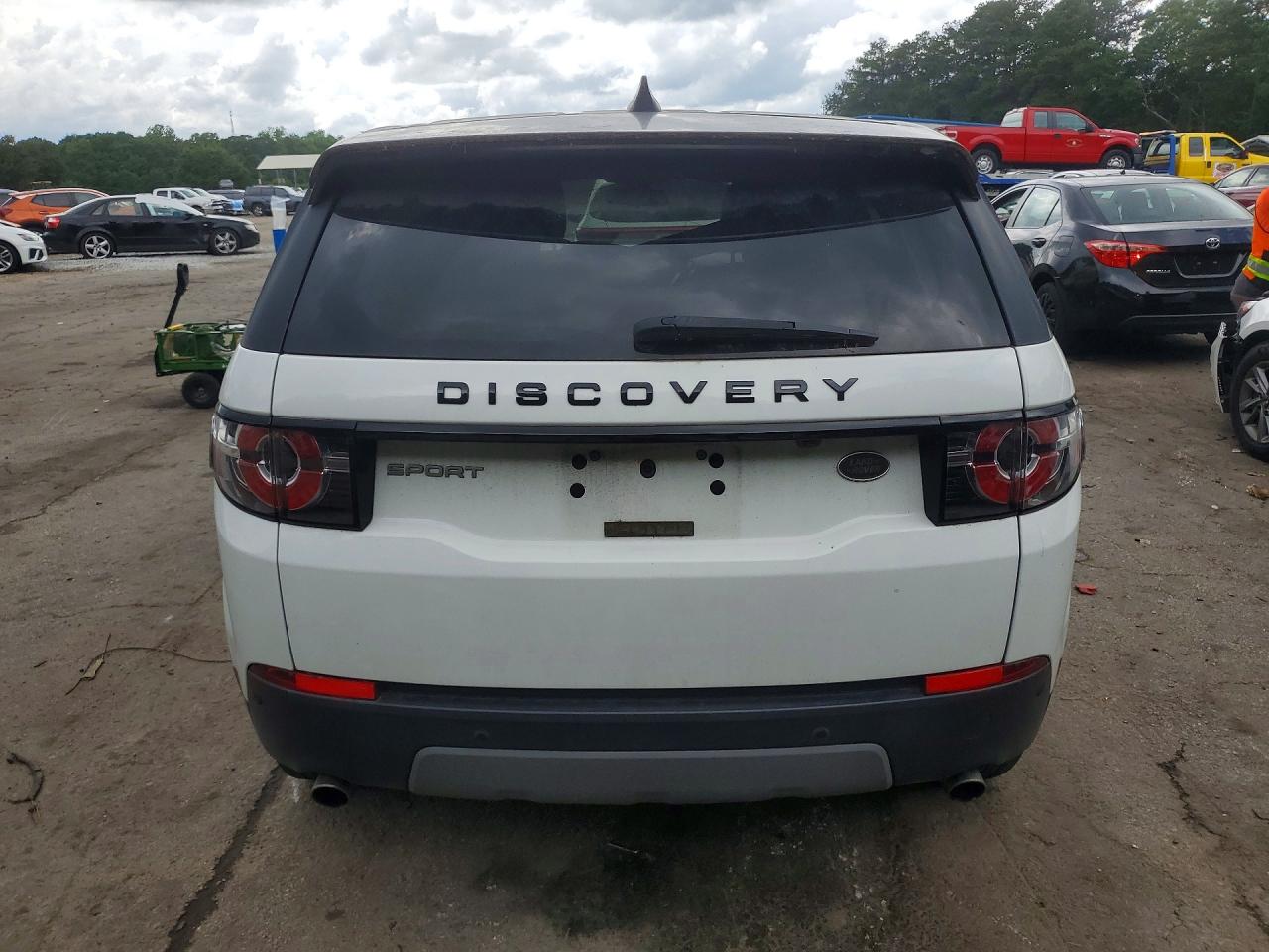 2018 Land Rover Discovery Sport Se White vin: SALCP2RX4JH767771