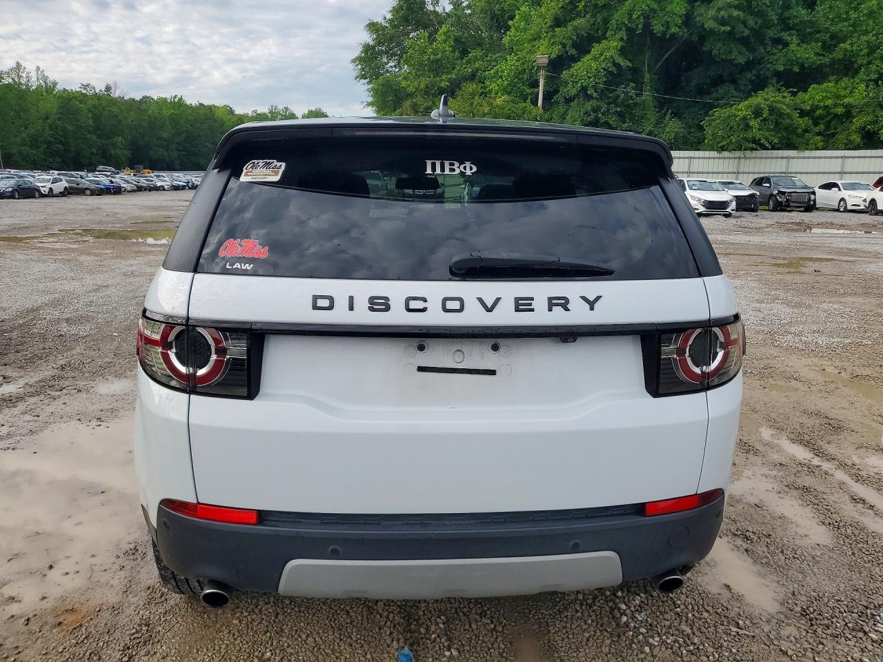 2015 Land Rover Discovery Sport Hse White vin: SALCR2BG0FH512420