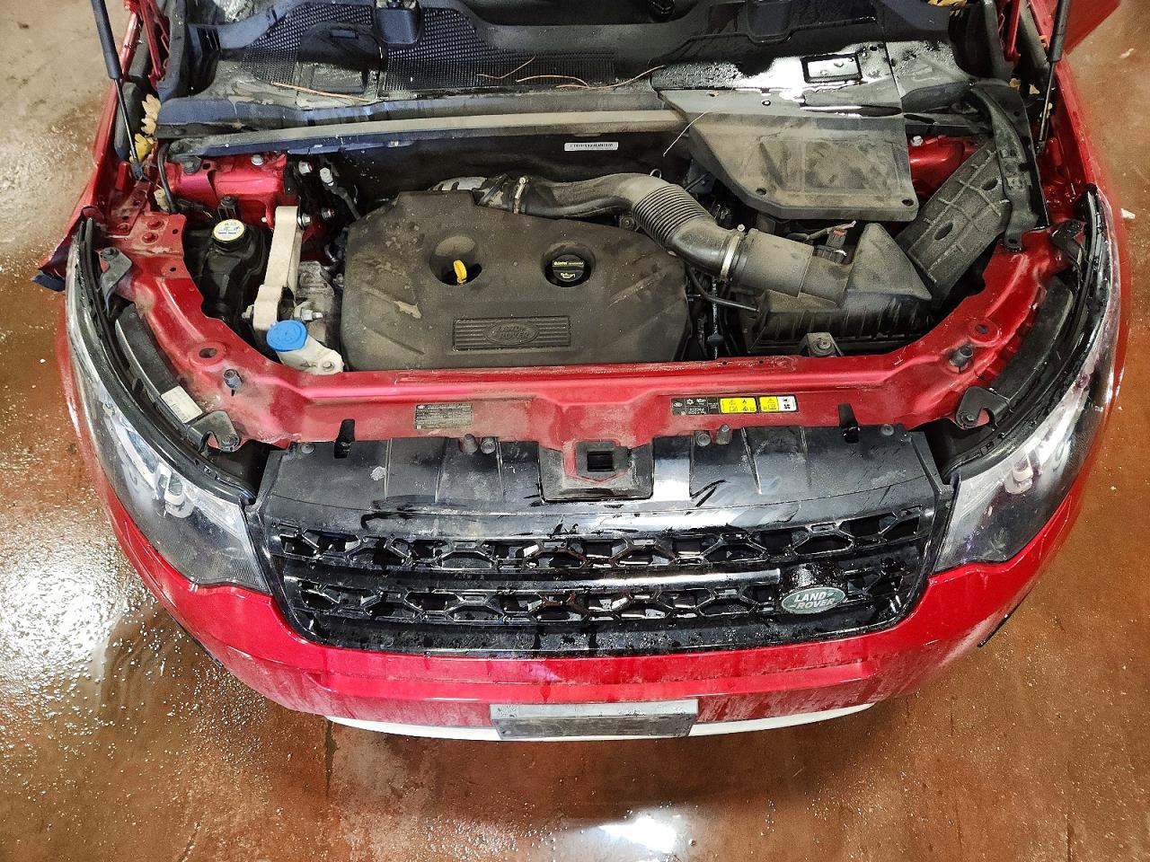 2015 Land Rover Discovery Sport Hse Red vin: SALCR2BG2FH520924