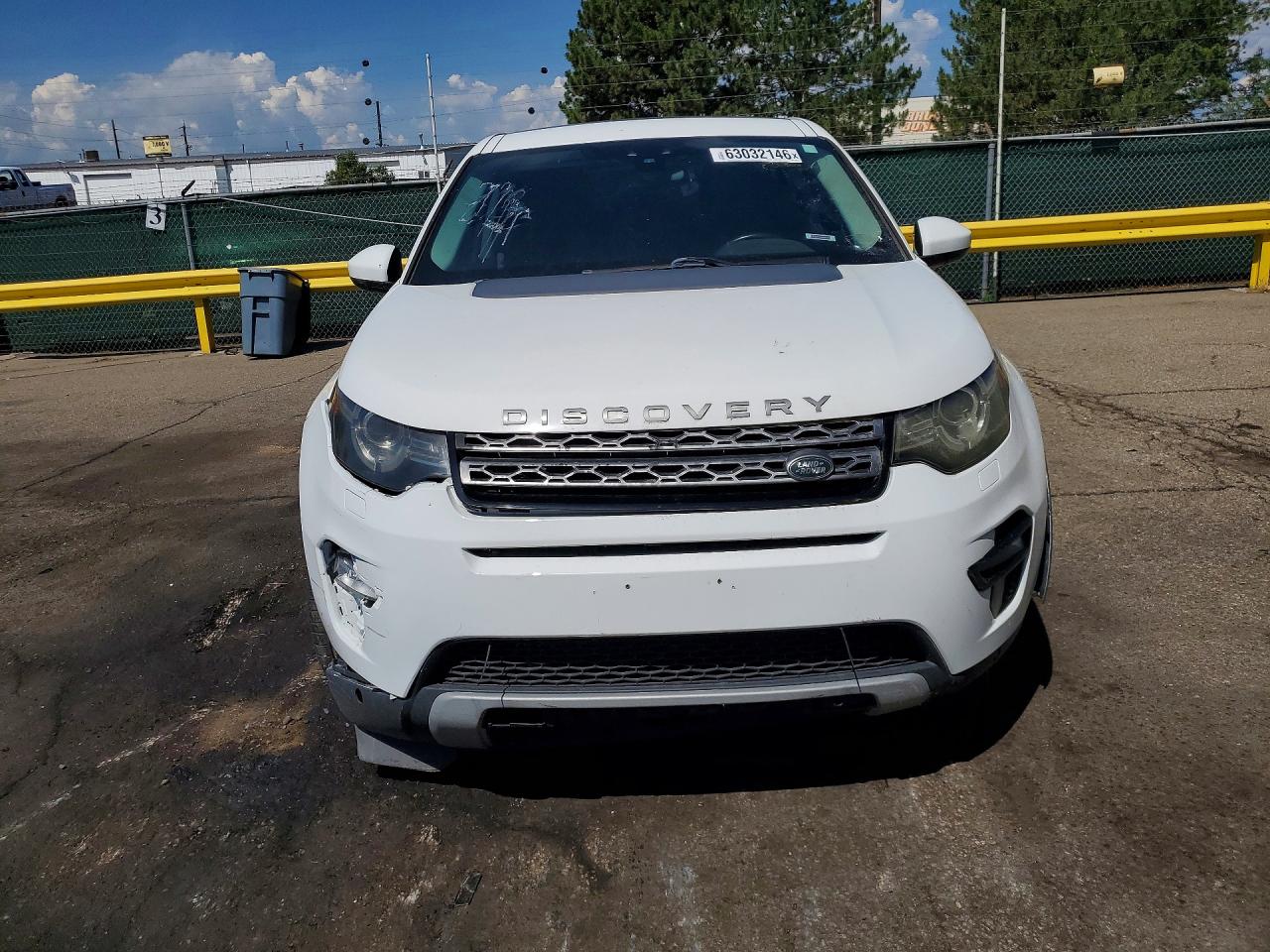 2015 Land Rover Discovery Sport Hse White vin: SALCR2BG2FH538551