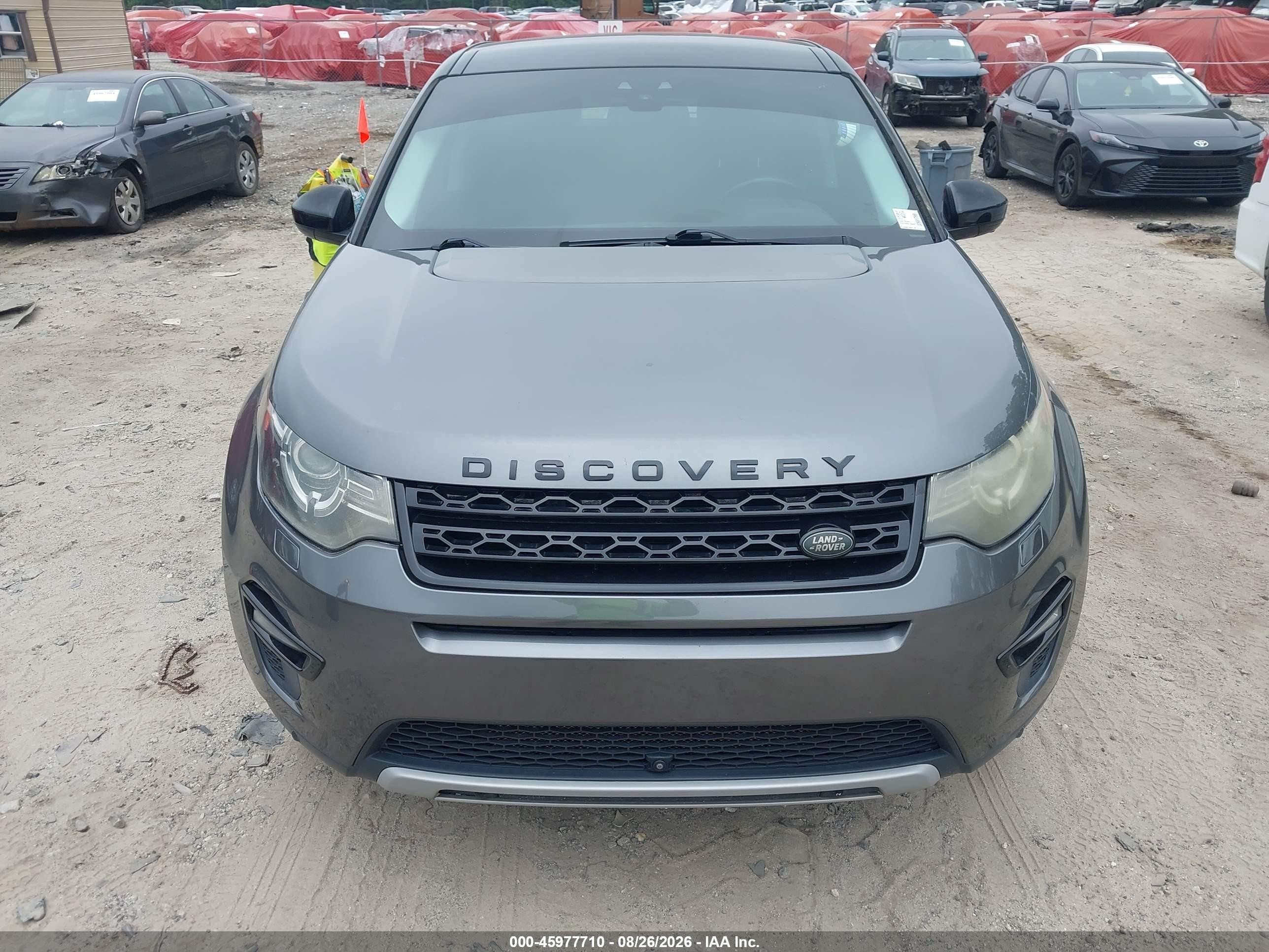 2015 Land Rover Discovery Sport Hse Gray vin: SALCR2BG3FH536954