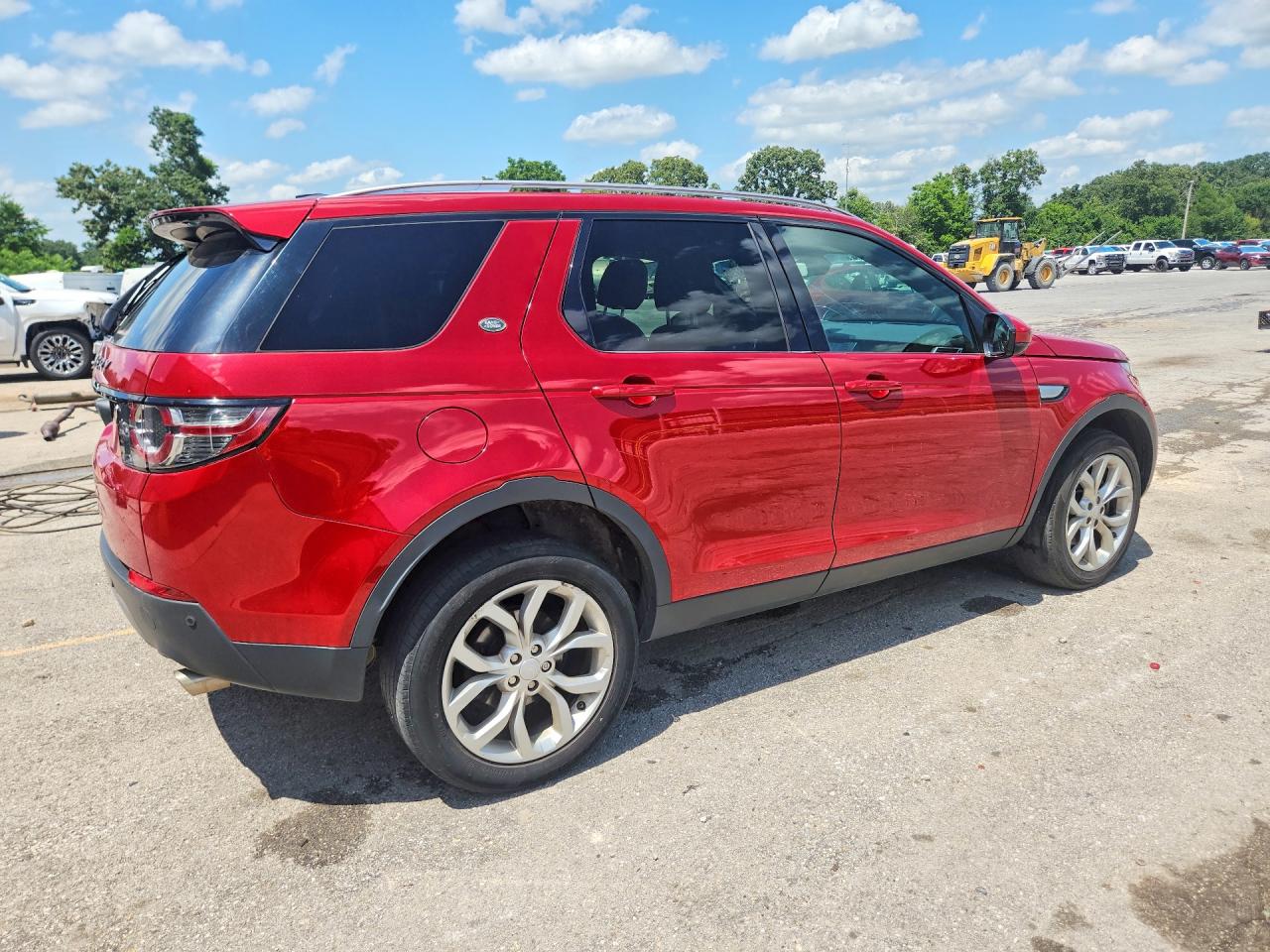 2015 Land Rover Discovery Sport Hse Красный vin: SALCR2BG4FH538003