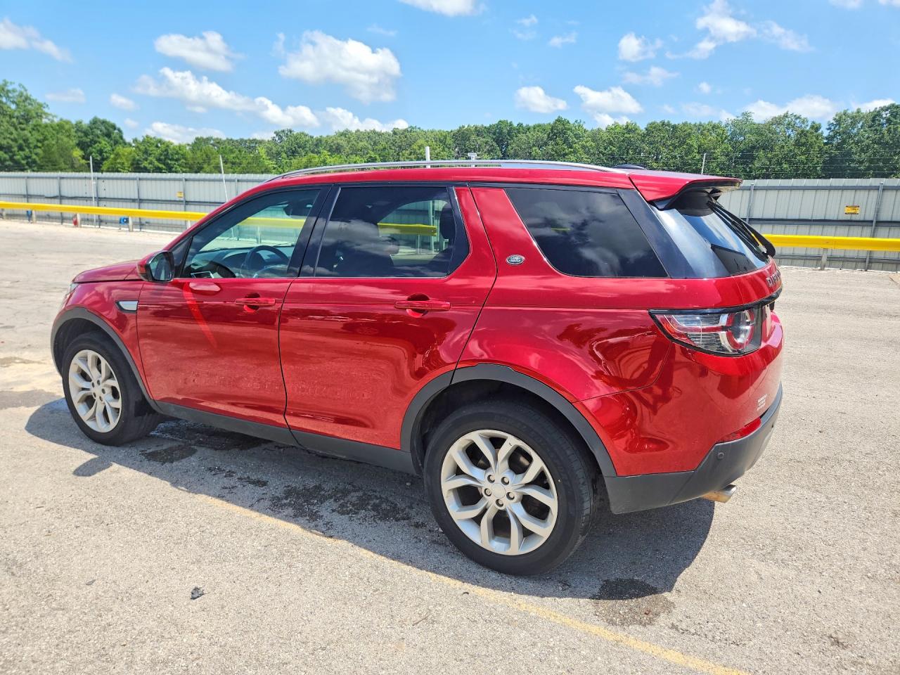 2015 Land Rover Discovery Sport Hse Красный vin: SALCR2BG4FH538003