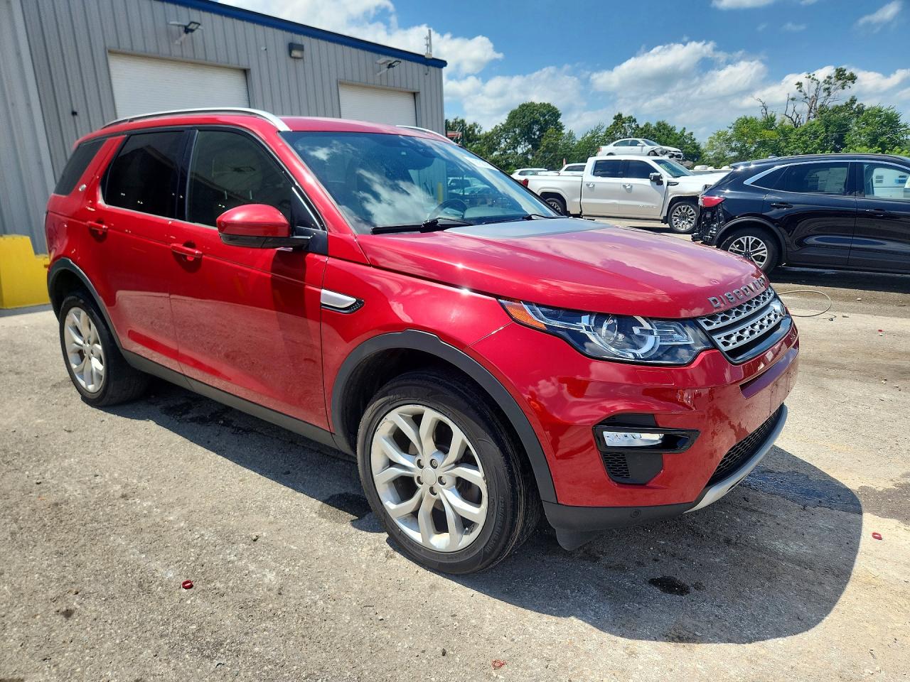 2015 Land Rover Discovery Sport Hse Красный vin: SALCR2BG4FH538003