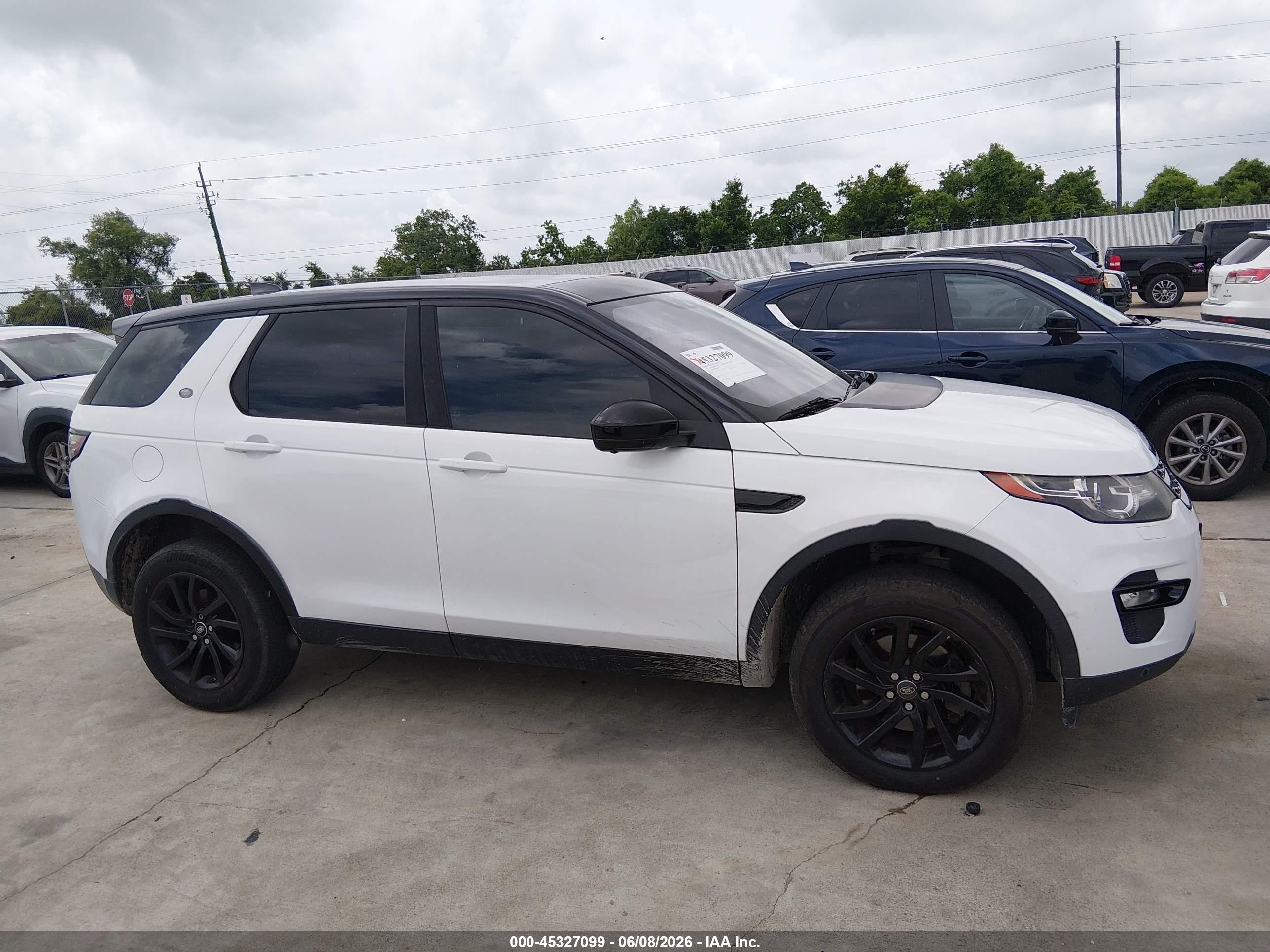 2017 Land Rover Discovery Sport Hse Белый vin: SALCR2BG7HH706395