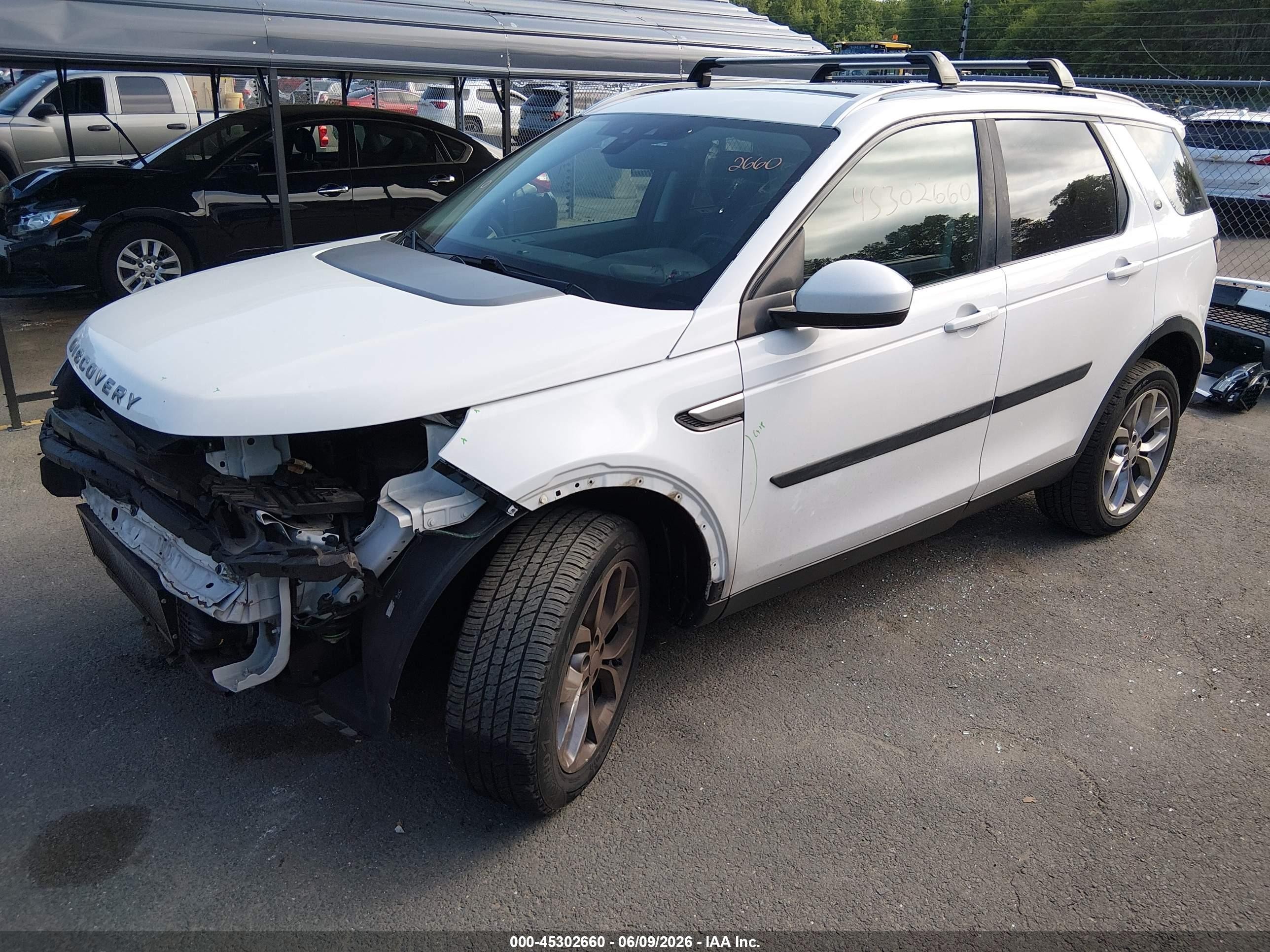 2015 Land Rover Discovery Sport Hse White vin: SALCR2BG8FH525545