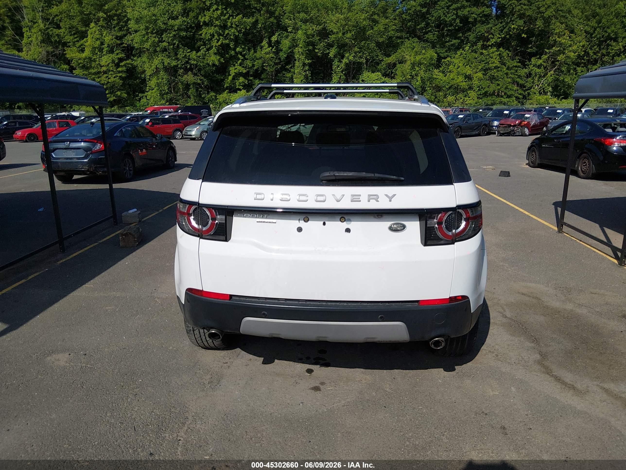 2015 Land Rover Discovery Sport Hse White vin: SALCR2BG8FH525545