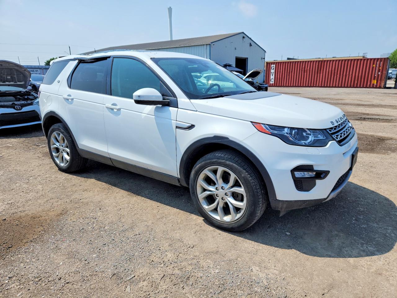 2015 Land Rover Discovery Sport Hse White vin: SALCR2BG9FH520368