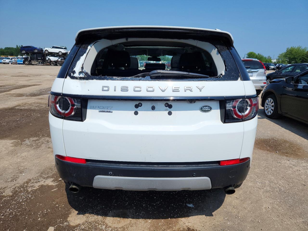 2015 Land Rover Discovery Sport Hse White vin: SALCR2BG9FH520368
