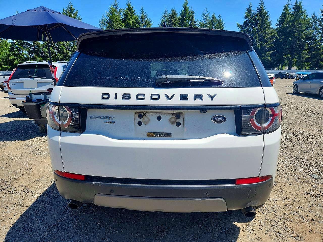 2017 Land Rover Discovery Sport Hse White vin: SALCR2BG9HH664067