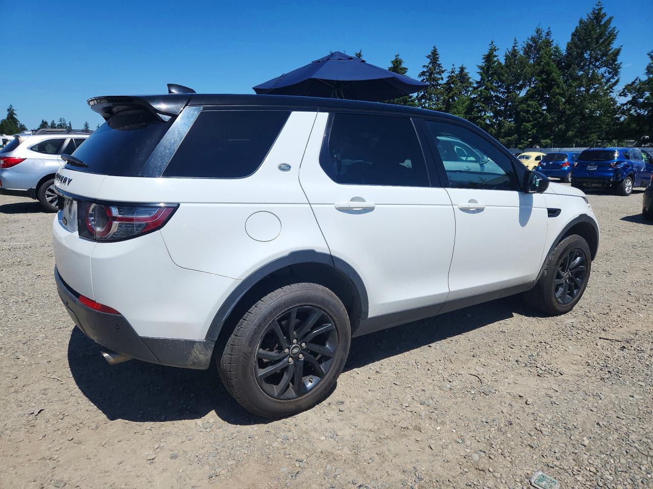 2017 Land Rover Discovery Sport Hse White vin: SALCR2BG9HH664067