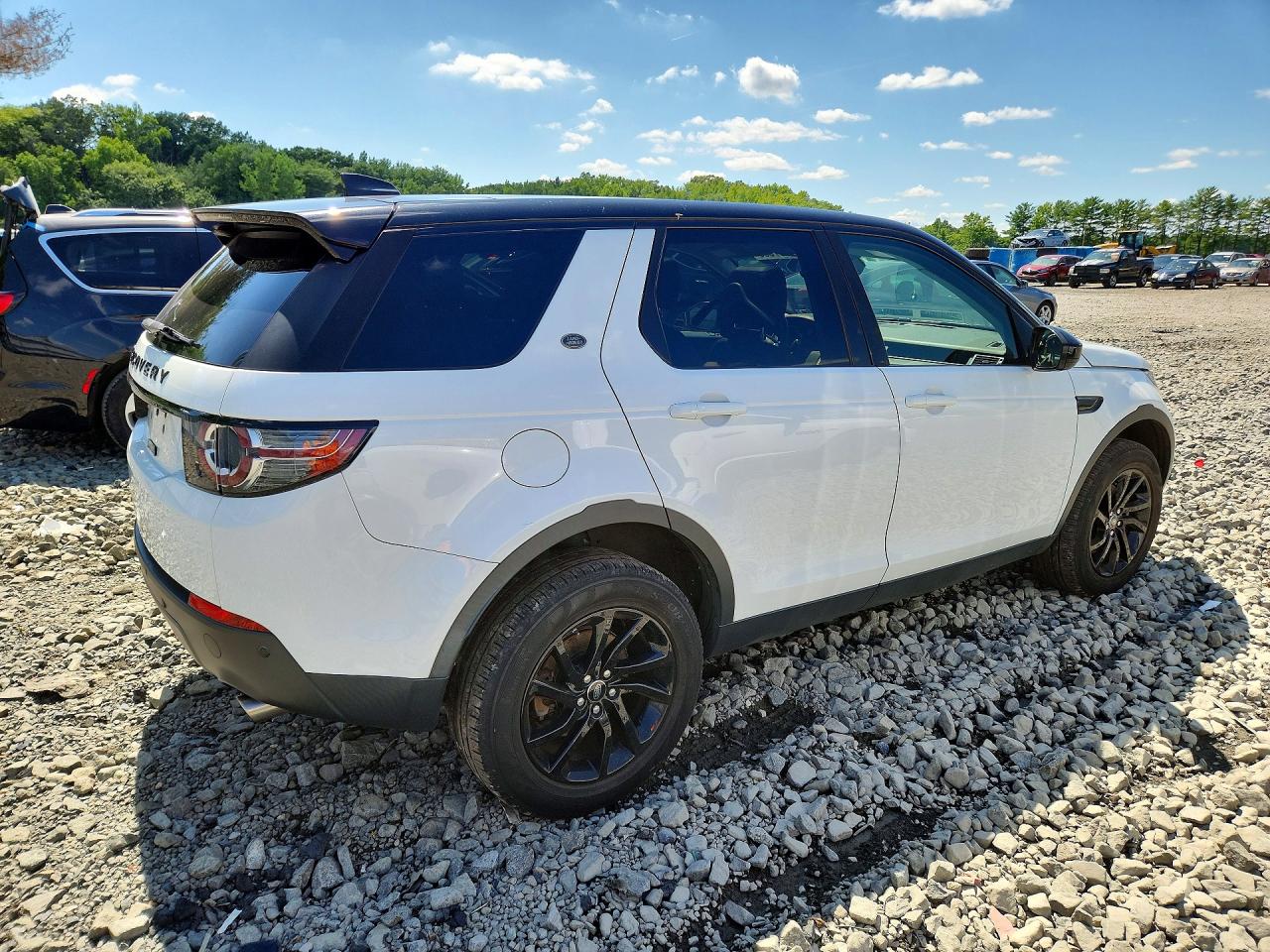 2018 Land Rover Discovery Sport Hse White vin: SALCR2RX0JH769477
