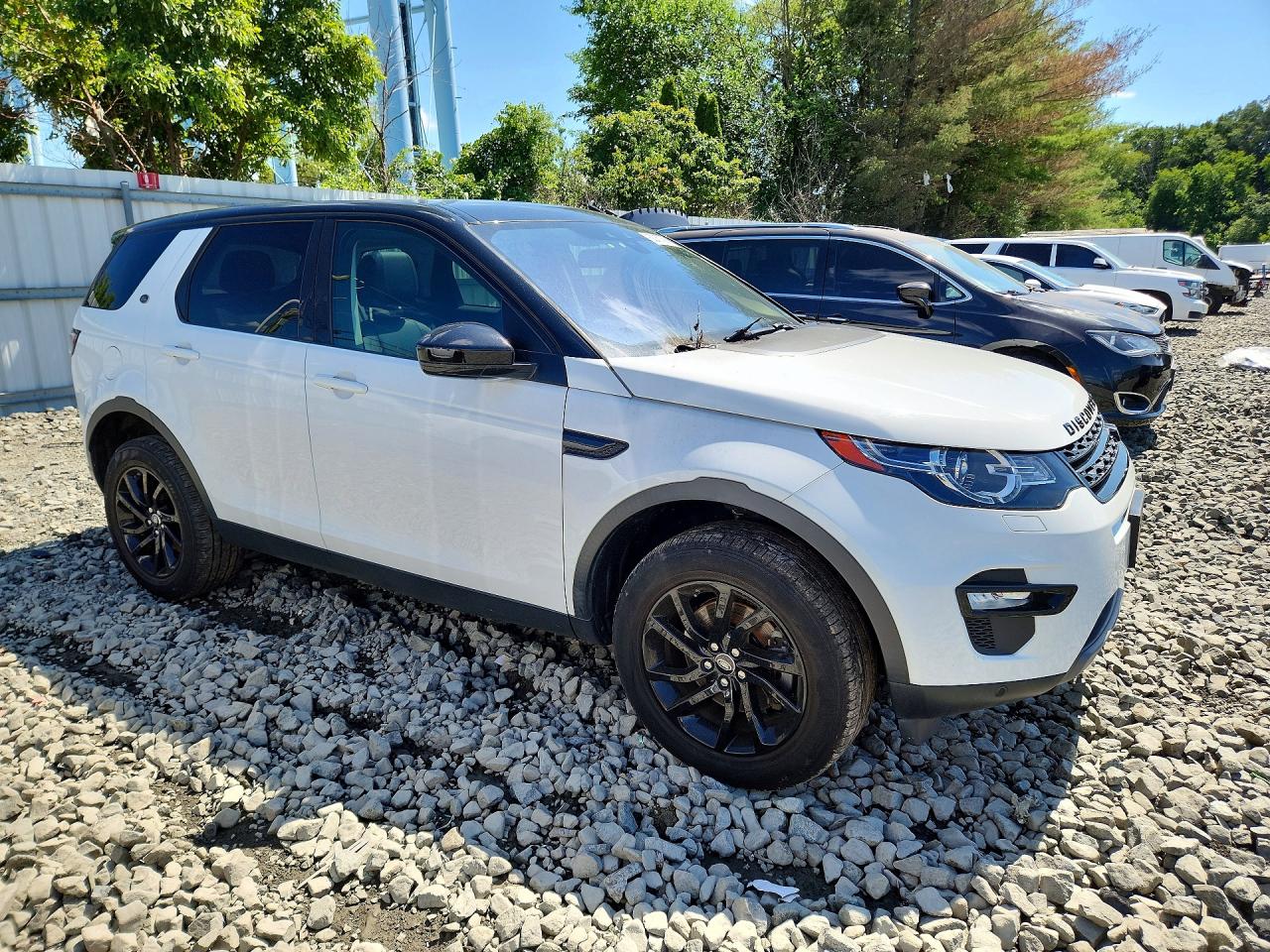 2018 Land Rover Discovery Sport Hse White vin: SALCR2RX0JH769477