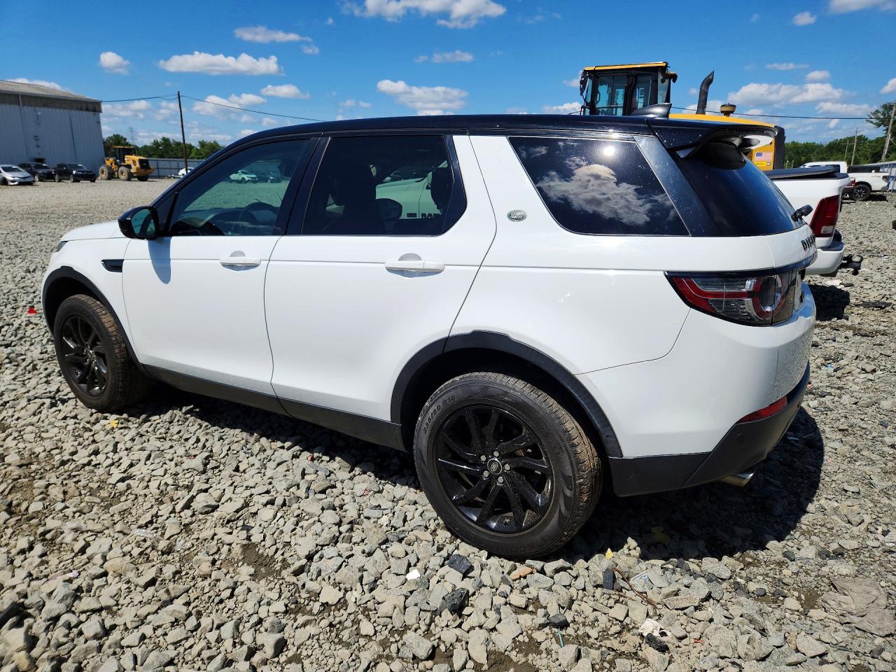 2018 Land Rover Discovery Sport Hse White vin: SALCR2RX0JH769477