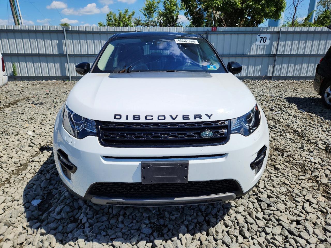 2018 Land Rover Discovery Sport Hse White vin: SALCR2RX0JH769477