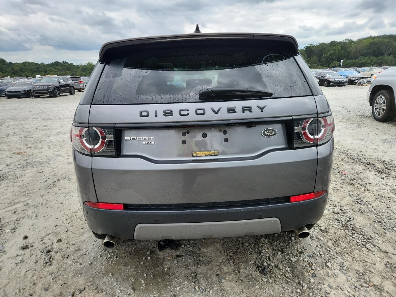 2018 Land Rover Discovery Sport Hse Серый vin: SALCR2RX3JH755167