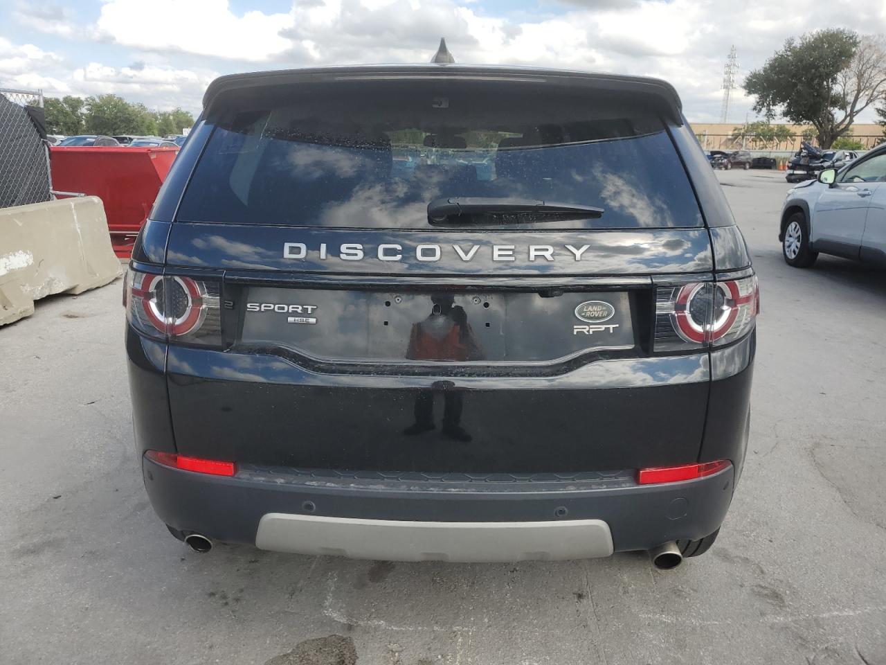 2018 Land Rover Discovery Sport Hse Черный vin: SALCR2RX4JH740516