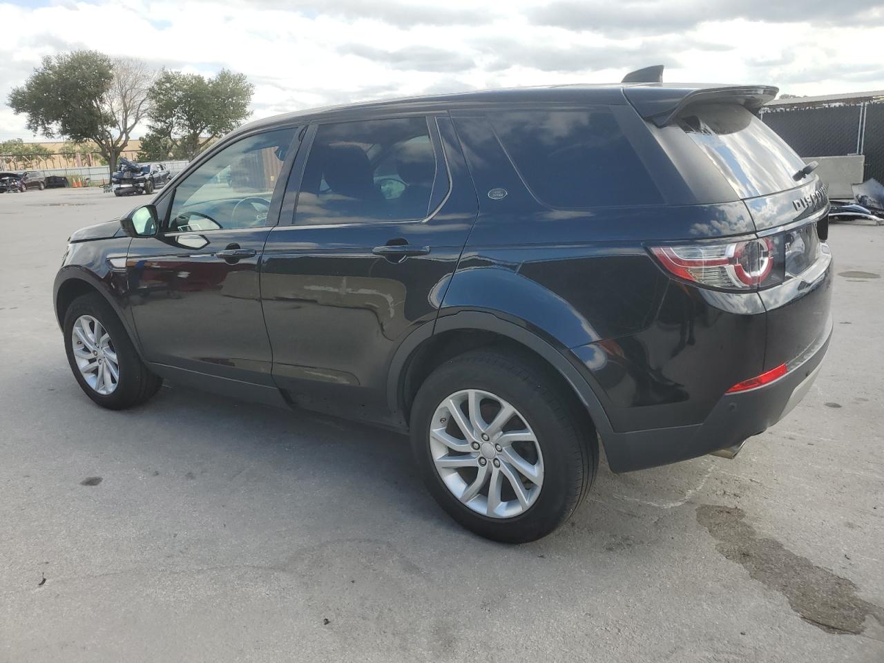 2018 Land Rover Discovery Sport Hse Черный vin: SALCR2RX4JH740516