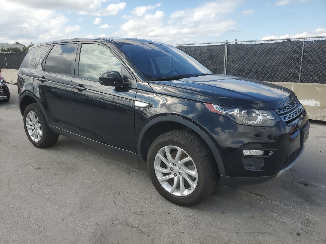 2018 Land Rover Discovery Sport Hse Черный vin: SALCR2RX4JH740516