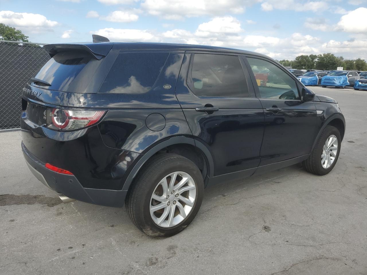 2018 Land Rover Discovery Sport Hse Черный vin: SALCR2RX4JH740516