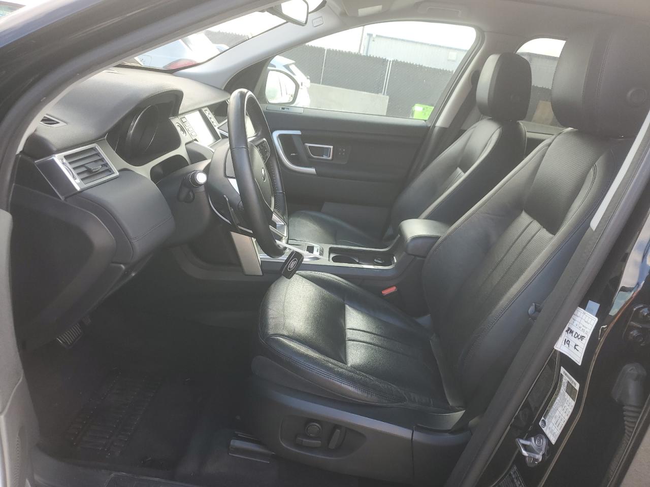 2018 Land Rover Discovery Sport Hse Черный vin: SALCR2RX4JH740516