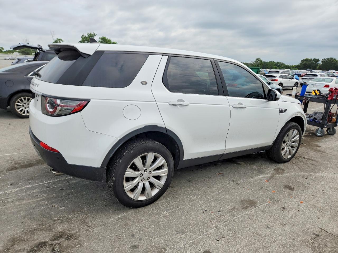 2015 Land Rover Discovery Sport Hse Luxury Белый vin: SALCT2BG2FH538728