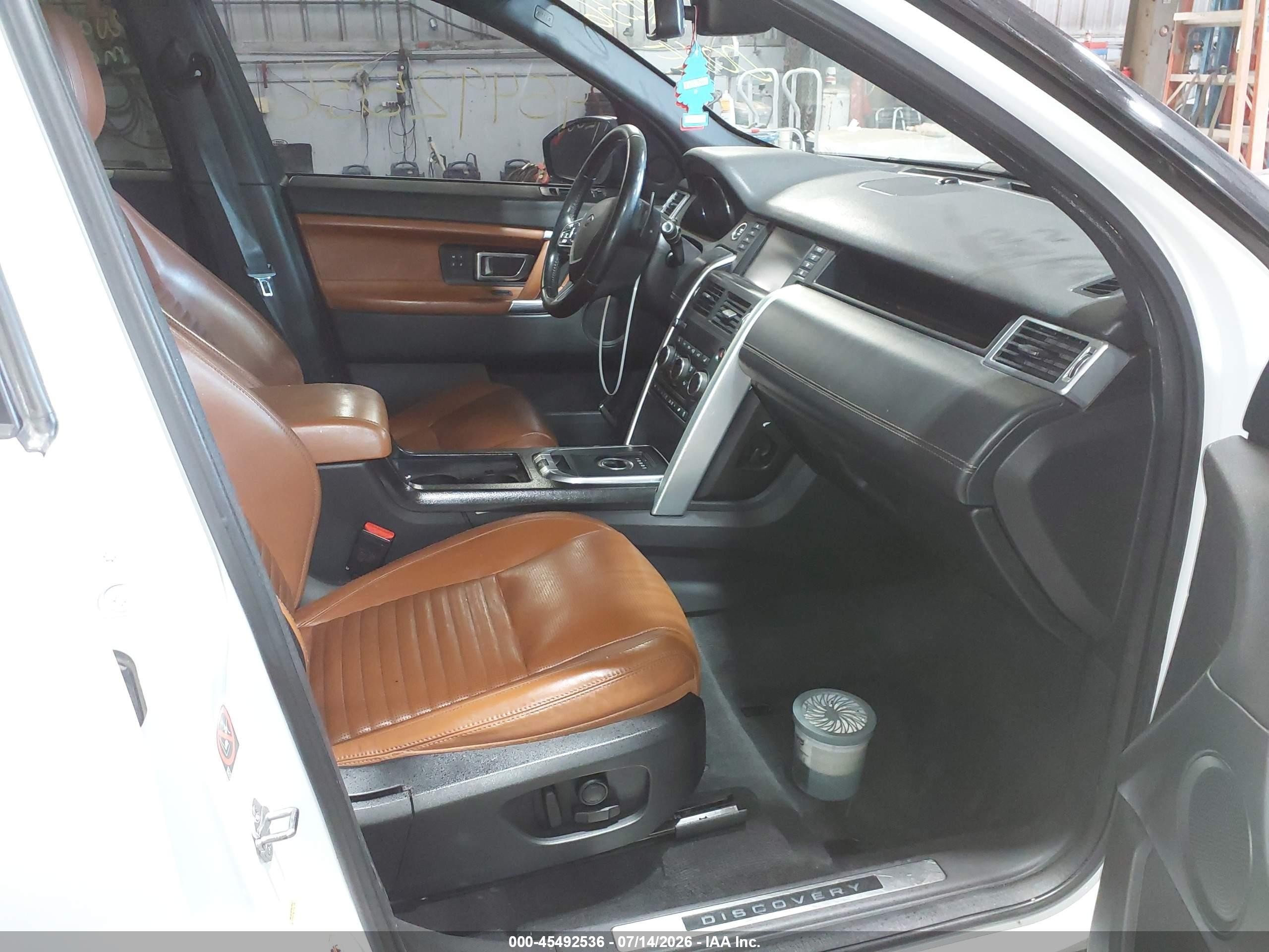 2015 Land Rover Discovery Sport Hse Lux White vin: SALCT2BG3FH522411