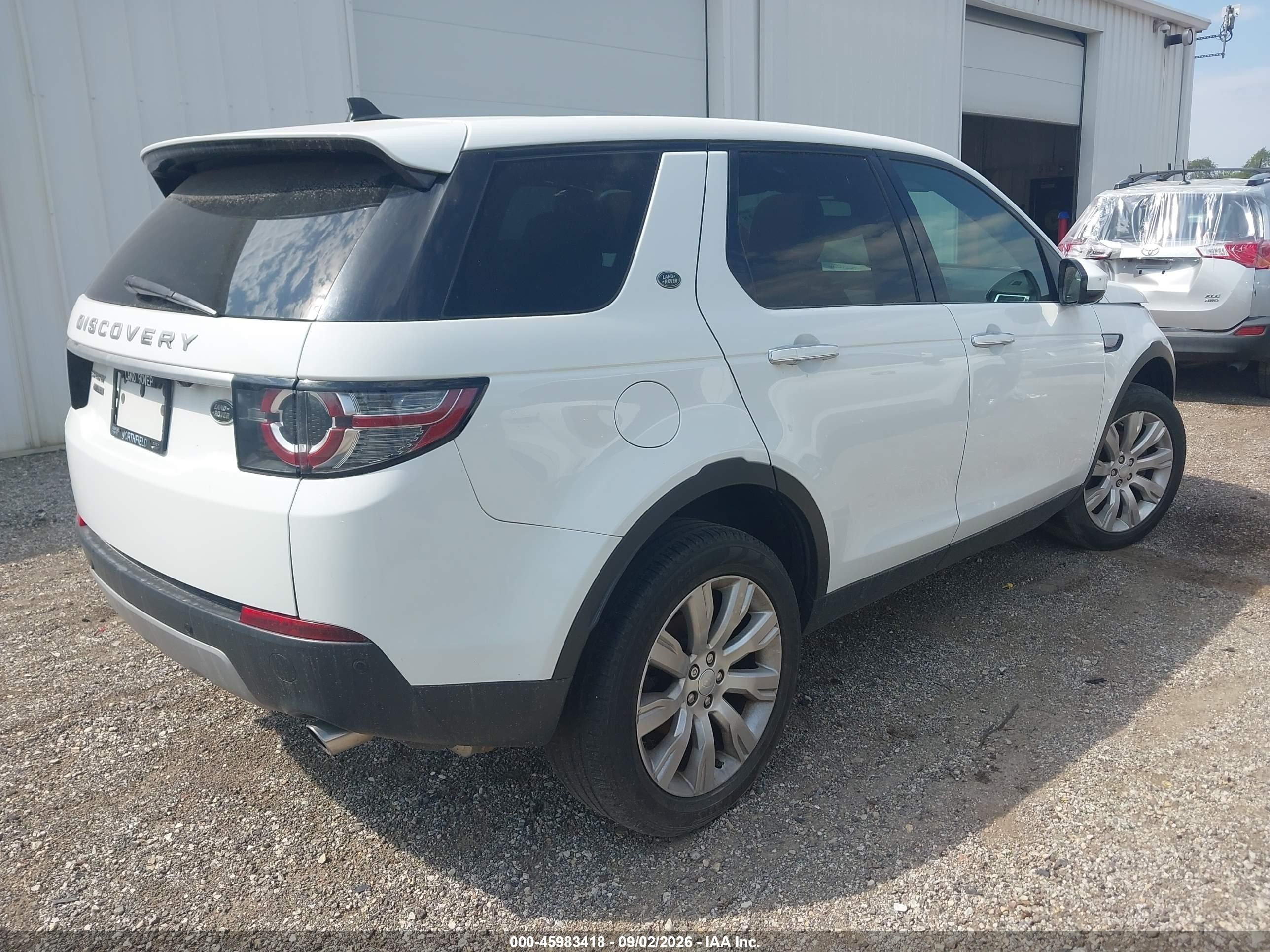 2015 Land Rover Discovery Sport Hse Lux White vin: SALCT2BG6FH538411