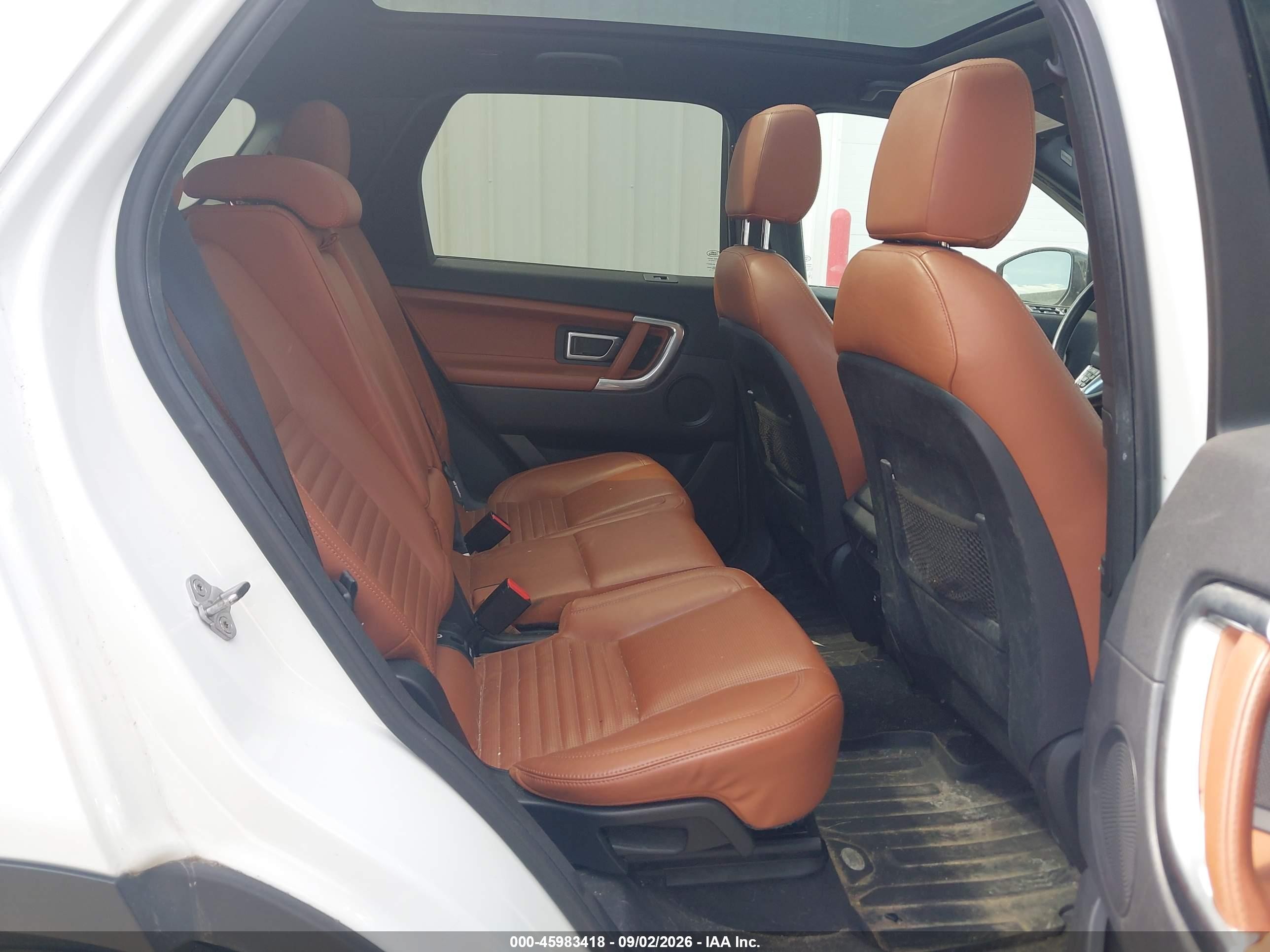 2015 Land Rover Discovery Sport Hse Lux White vin: SALCT2BG6FH538411