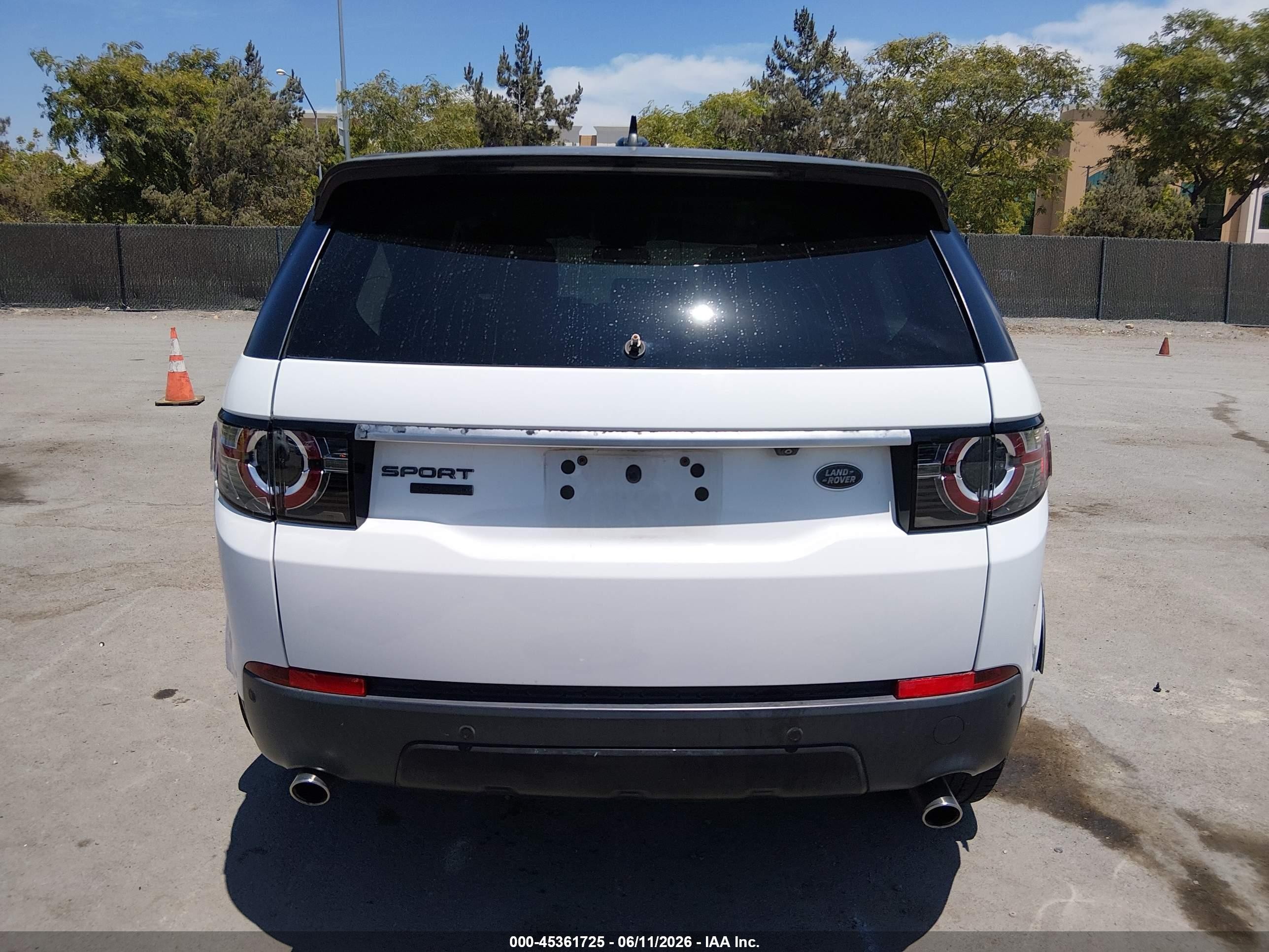 2015 Land Rover Discovery Sport Hse Lux White vin: SALCT2BG9FH540007