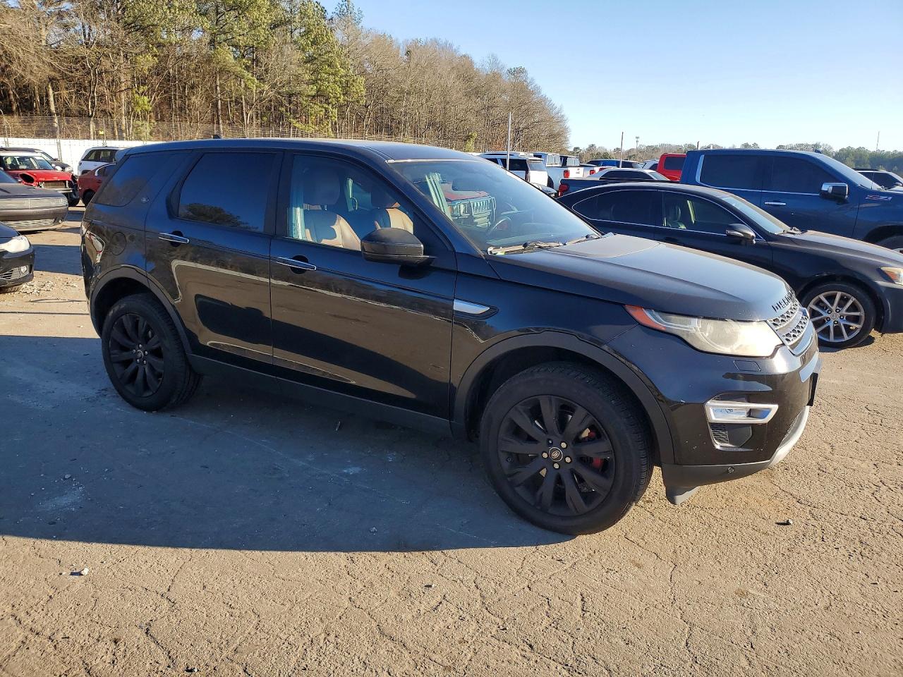 2015 Land Rover Discovery Sport Hse Luxury Black vin: SALCT2BGXFH529517