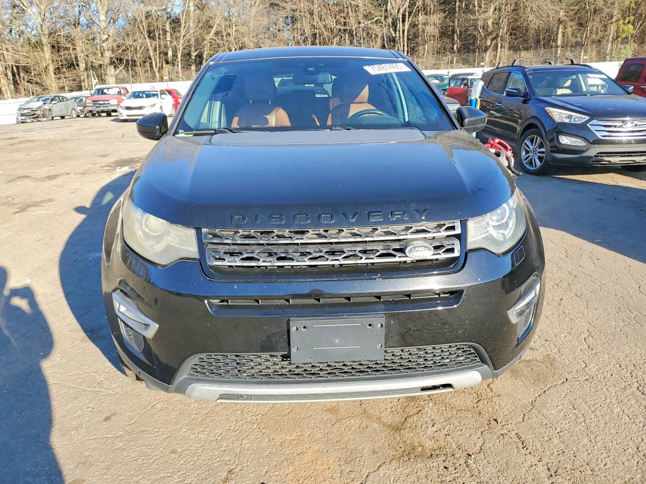 2015 Land Rover Discovery Sport Hse Luxury Black vin: SALCT2BGXFH529517